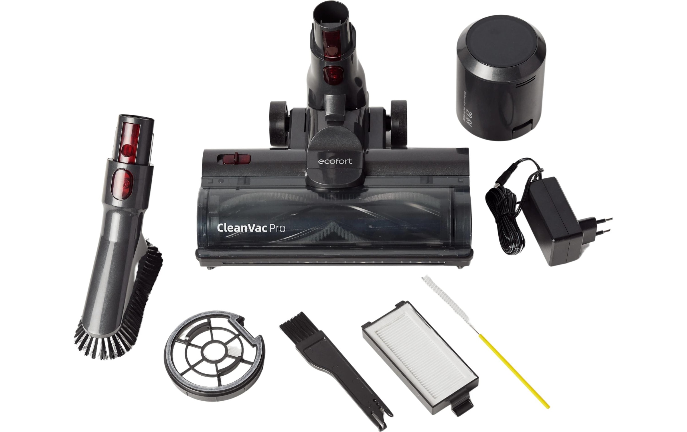   Akku-Hand-und Stielstaubsauger »Ecofort ecoQ CleanVac Pro«