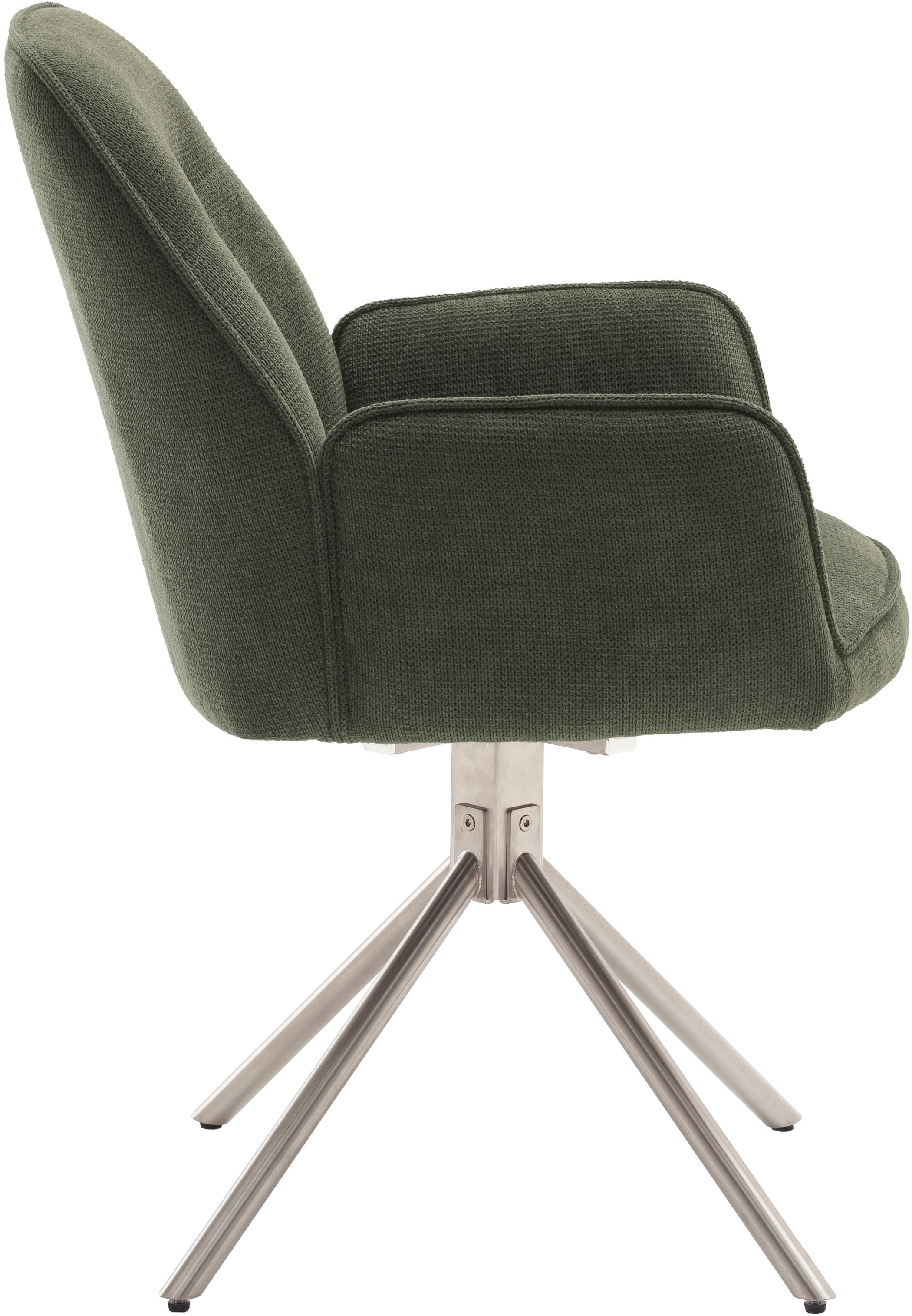 MCA furniture Chaise à 4 pieds (Ensemble) 2 cuis180° drehbar