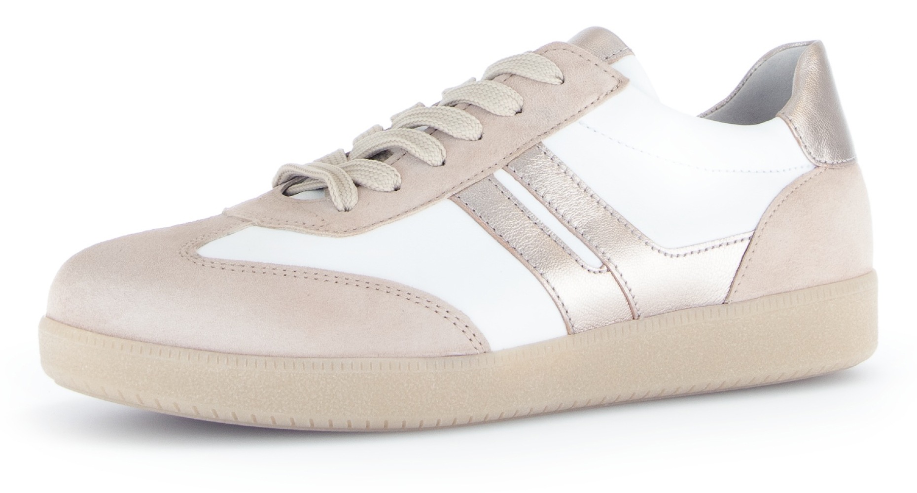 Image of Gabor Sneaker Freizeitschuh, Halbschuh, Schnürschuh mit gepolstertem Schaftrand