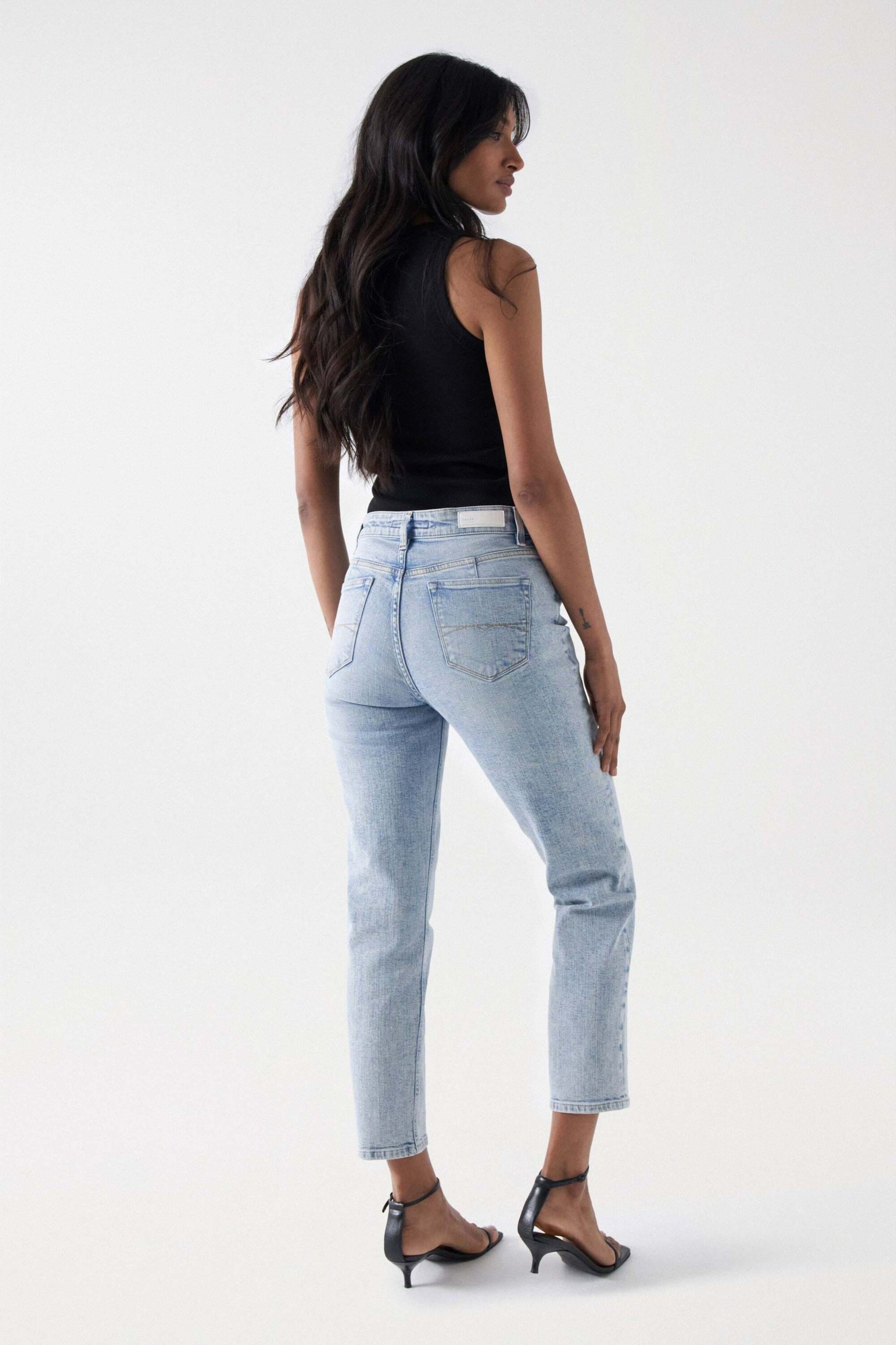 Salsa Slim-fit-Jeans »Salsa Jeans Jeans True Cropped Slim«