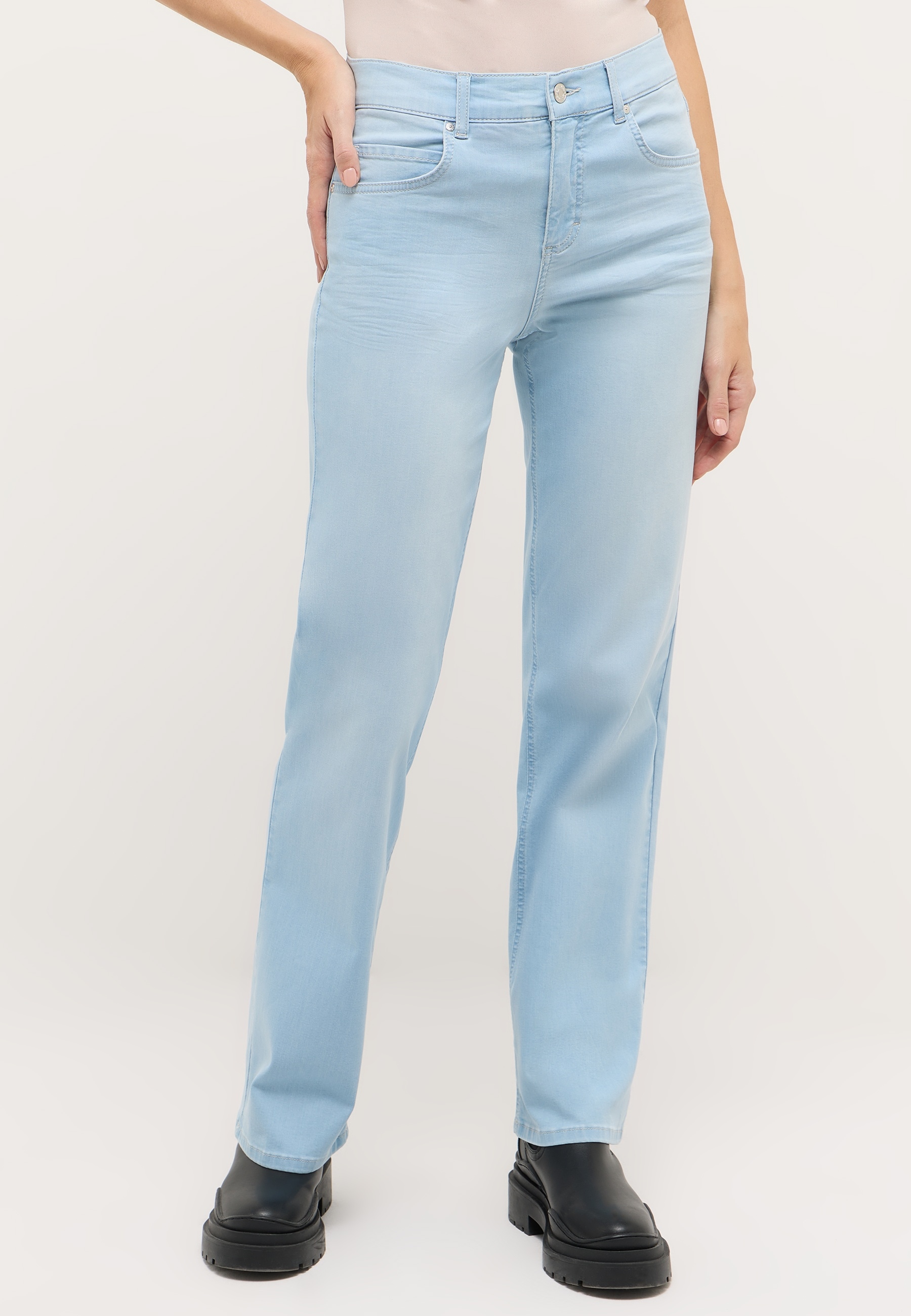 ANGELS Jeans droit »Lara« Wide Leg