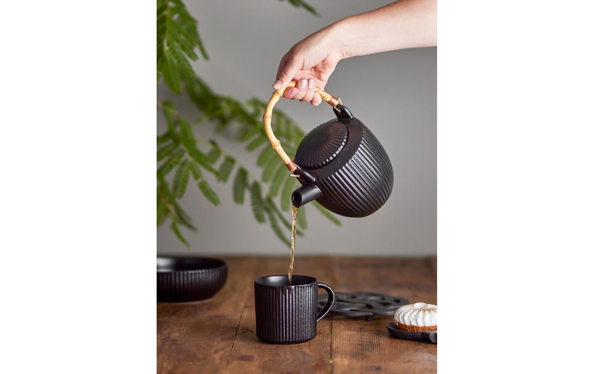 Bloomingville Théière »Neri, Steingut« 0,85 l Bambus aus China