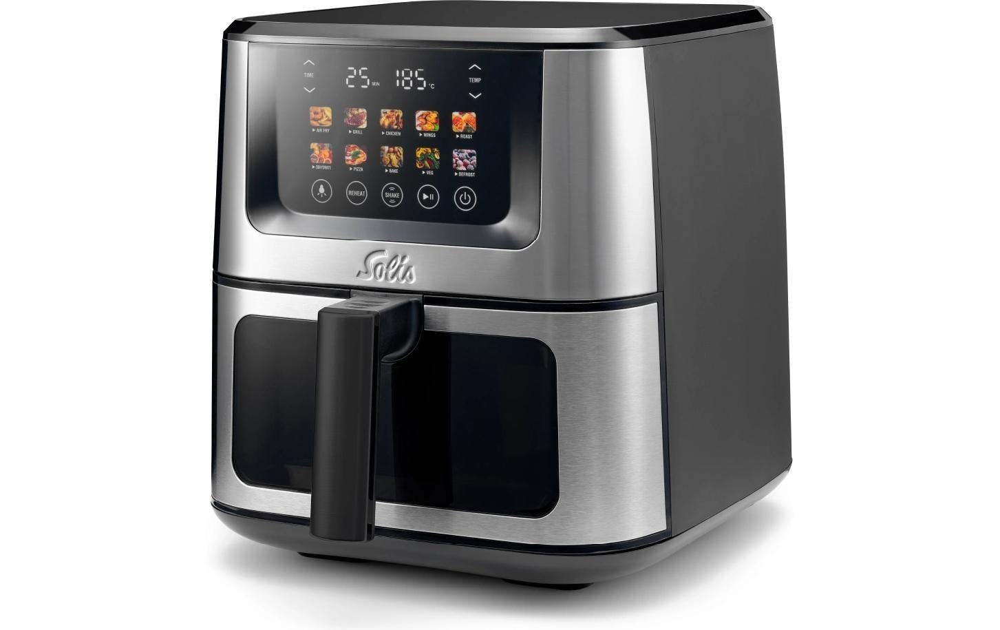 SOLIS OF SWITZERLAND Heissluftfritteuse »Air Fry & Dry XL 7,5 l« 1870 W Heissluftfritteuse