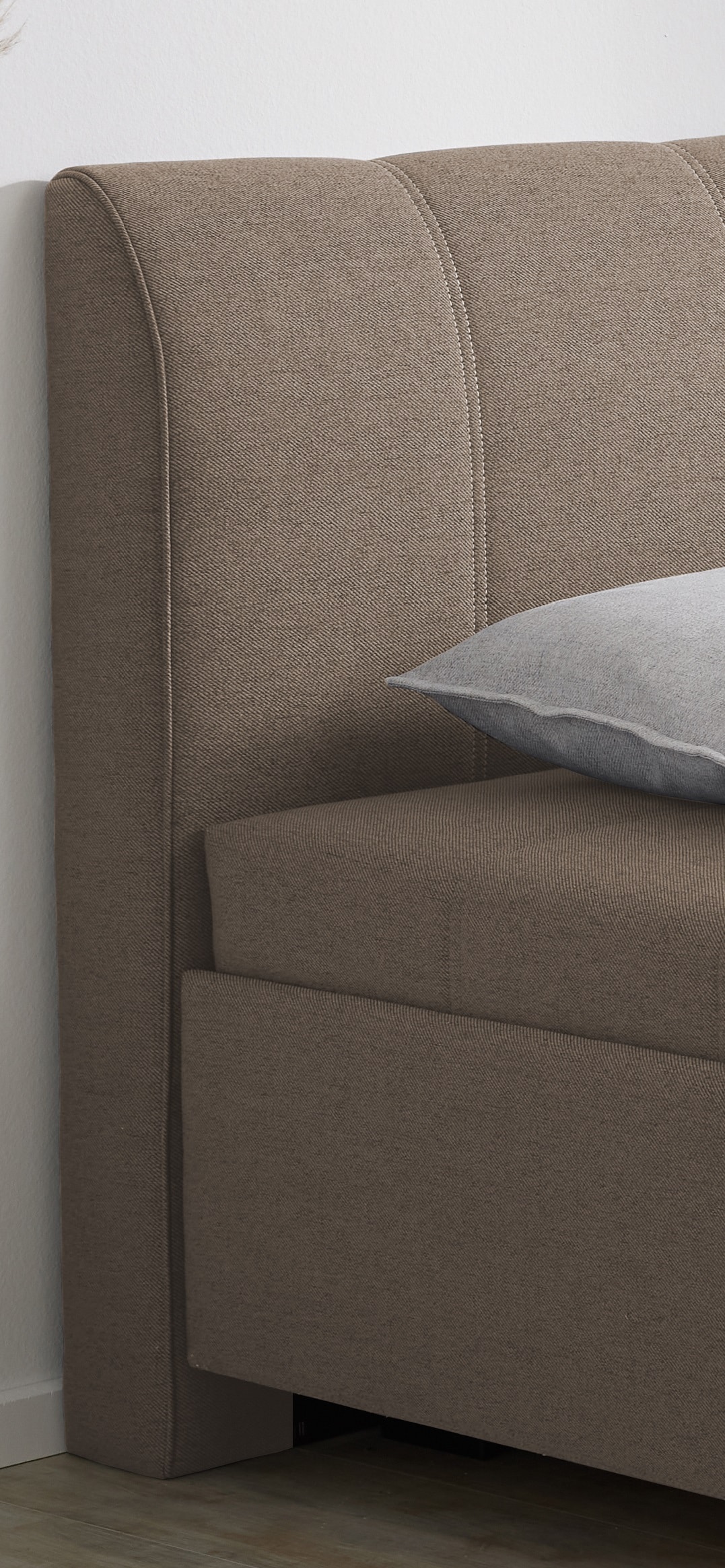 hapo Polsterbett »Clara erhältlich in den Breiten 100, 160, 180 & 200cm« in verschiedenen Matratzenqualitäten, Härtegraden und Farben verfügbar