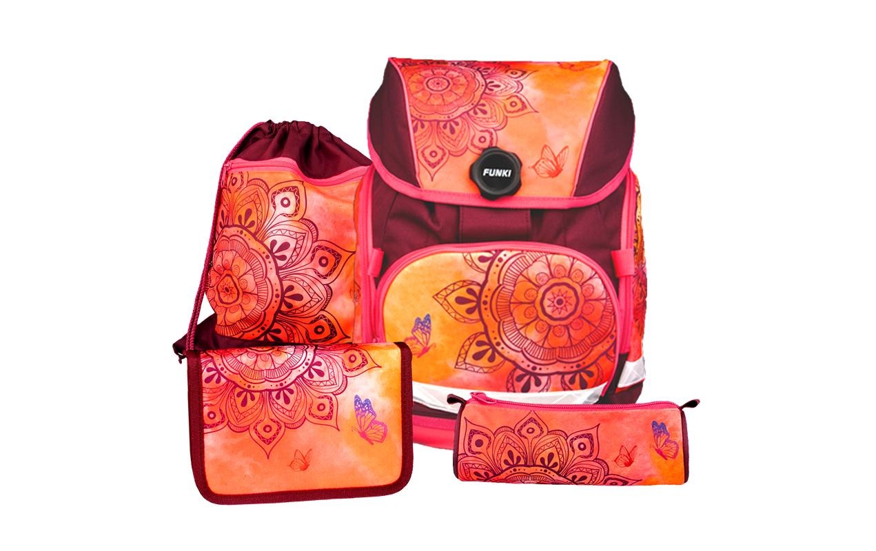Image of Funki Schulrucksack »Joy-Bag Mandala 4-teilig« bei Ackermann Versand Schweiz