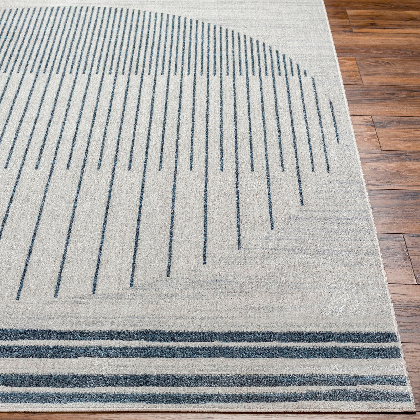 Livabliss Teppich »SANTIAGO«, rechteckig, 10 mm Höhe, Skandinavischer Teppich, Kurzflor Boho-Wohnzimmerteppich, Läufer