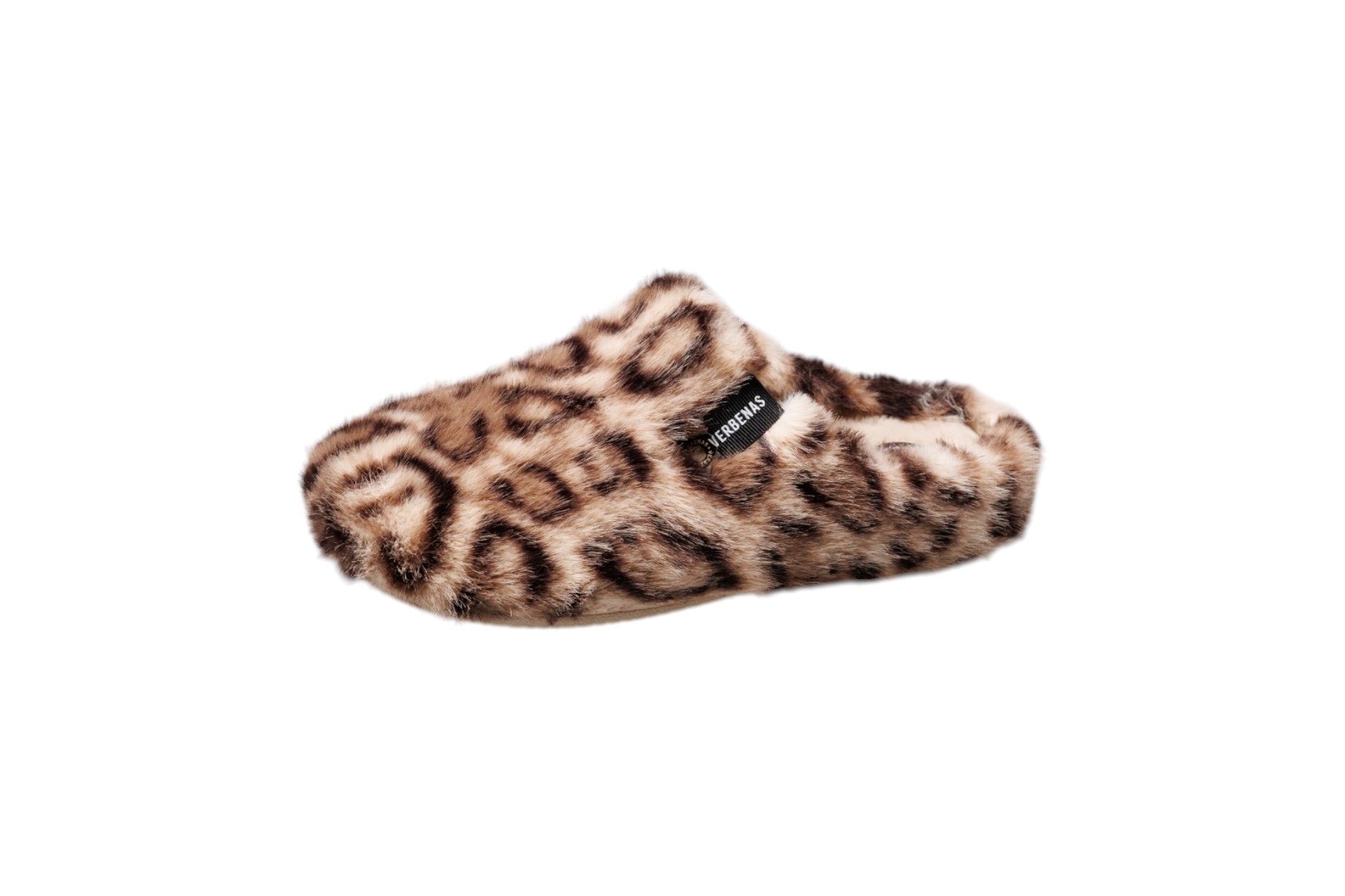 Image of VERBENAS Hausschuh "YORK FELINE" Pantoffel, Wohlfühlschuh, Homeslipper mit Logo-Schriftzug