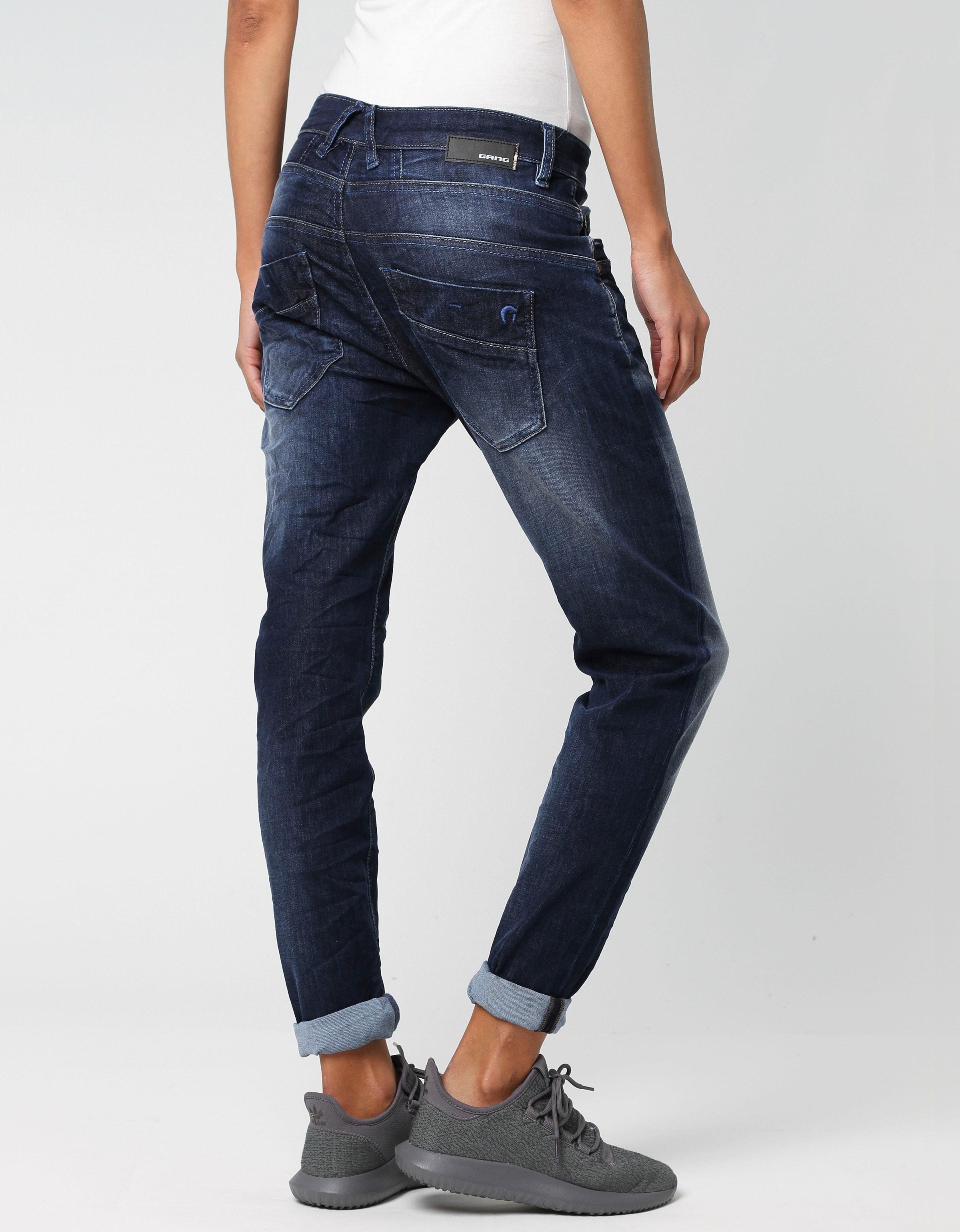 Image of GANG Slim-fit-Jeans »New Georgina«, mit charakteristischen Abnähern quer über den Oberschenkel bei Ackermann Versand Schweiz