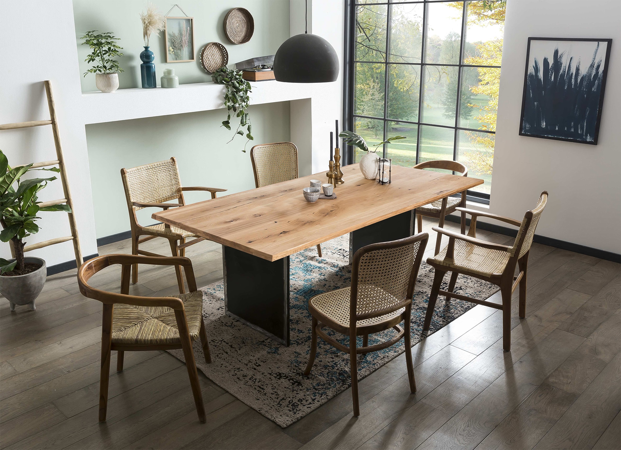 SIT Plateau de table 1 cuis tlg. avec finition huilée