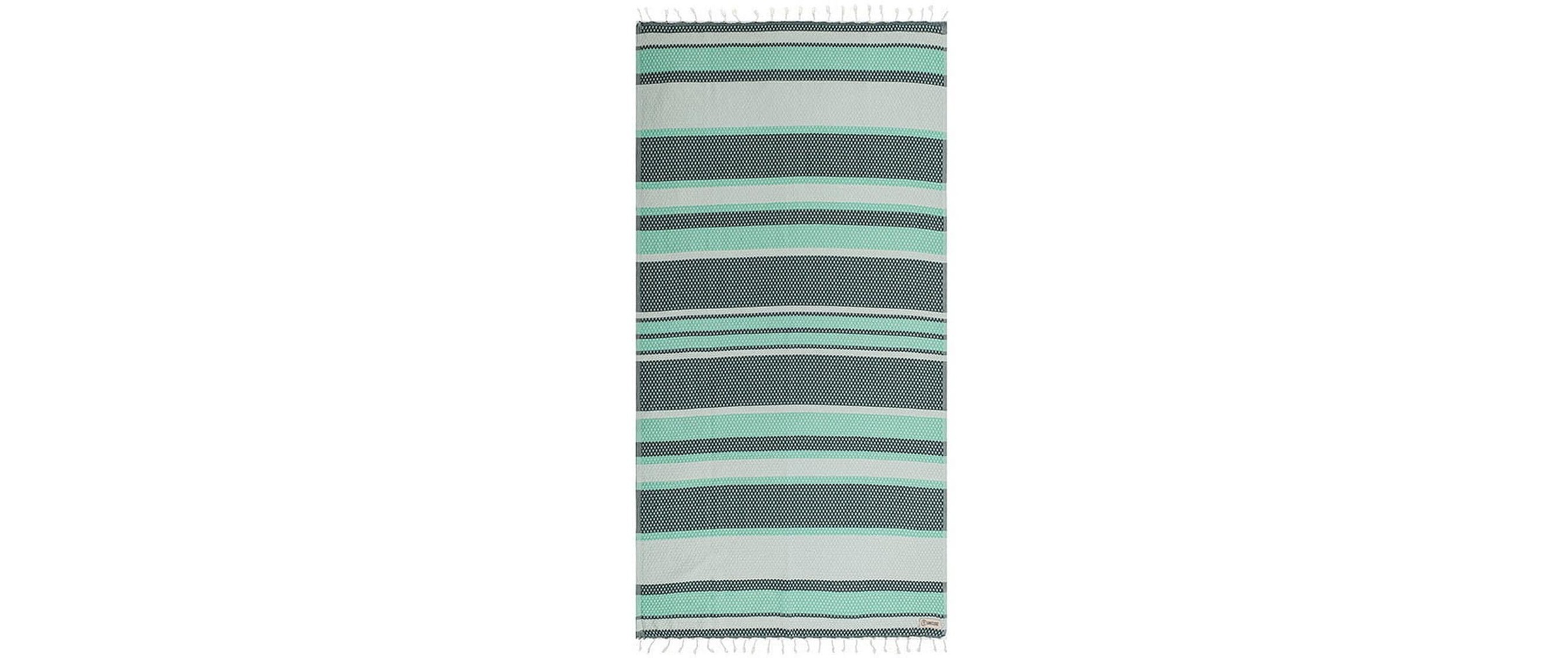 Strandtuch "Haushaltsware JADE DOBBY STRIPE 94 x 170 cm" schnelltrocknend