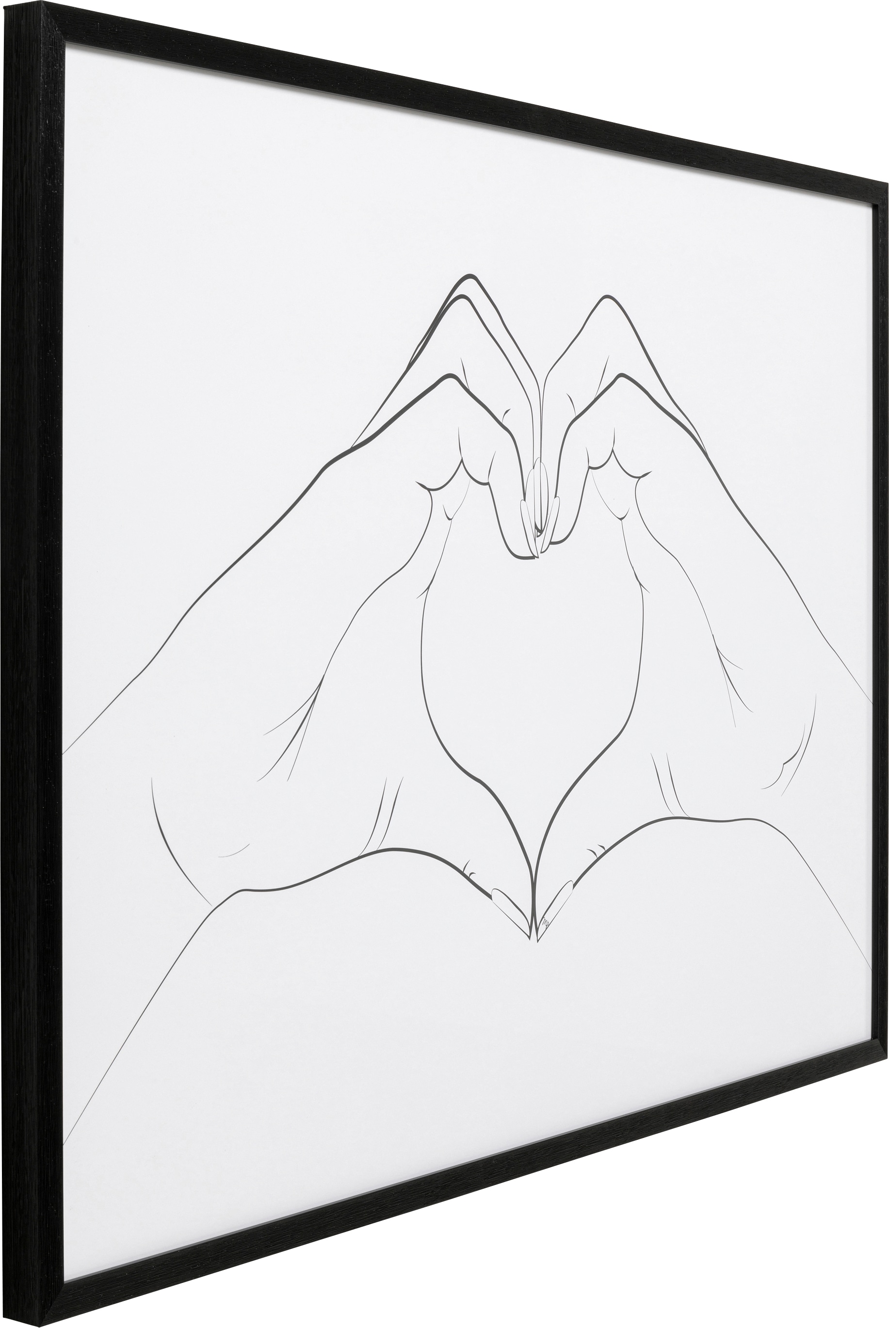 Kare Design Bild mit Rahmen