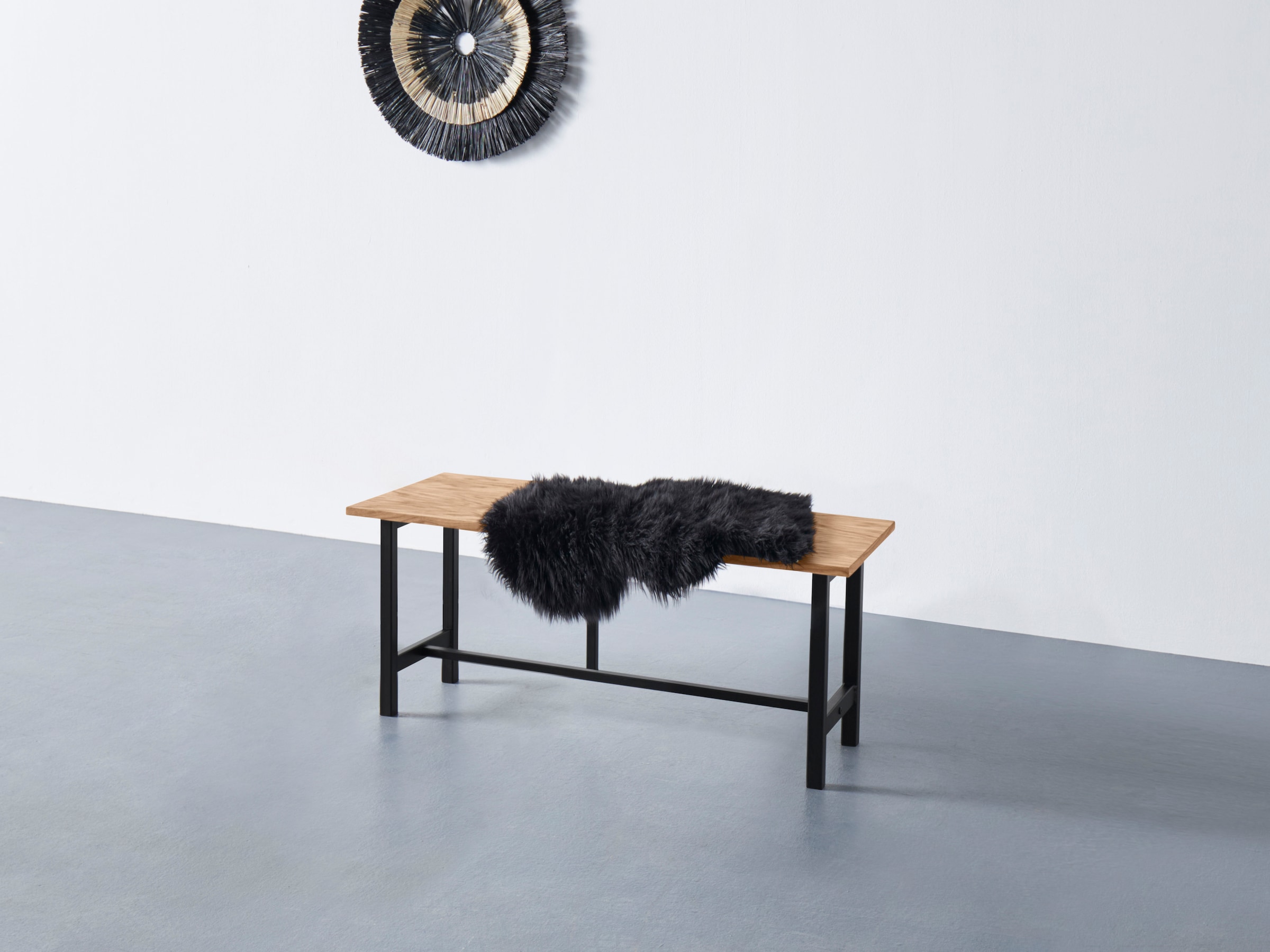 Home affaire Essbank »Sare« Mit Echtholzfurnier aus Eiche