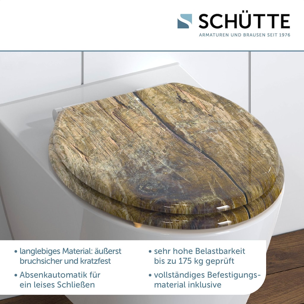 Schütte WC-Sitz »Solid Wood«