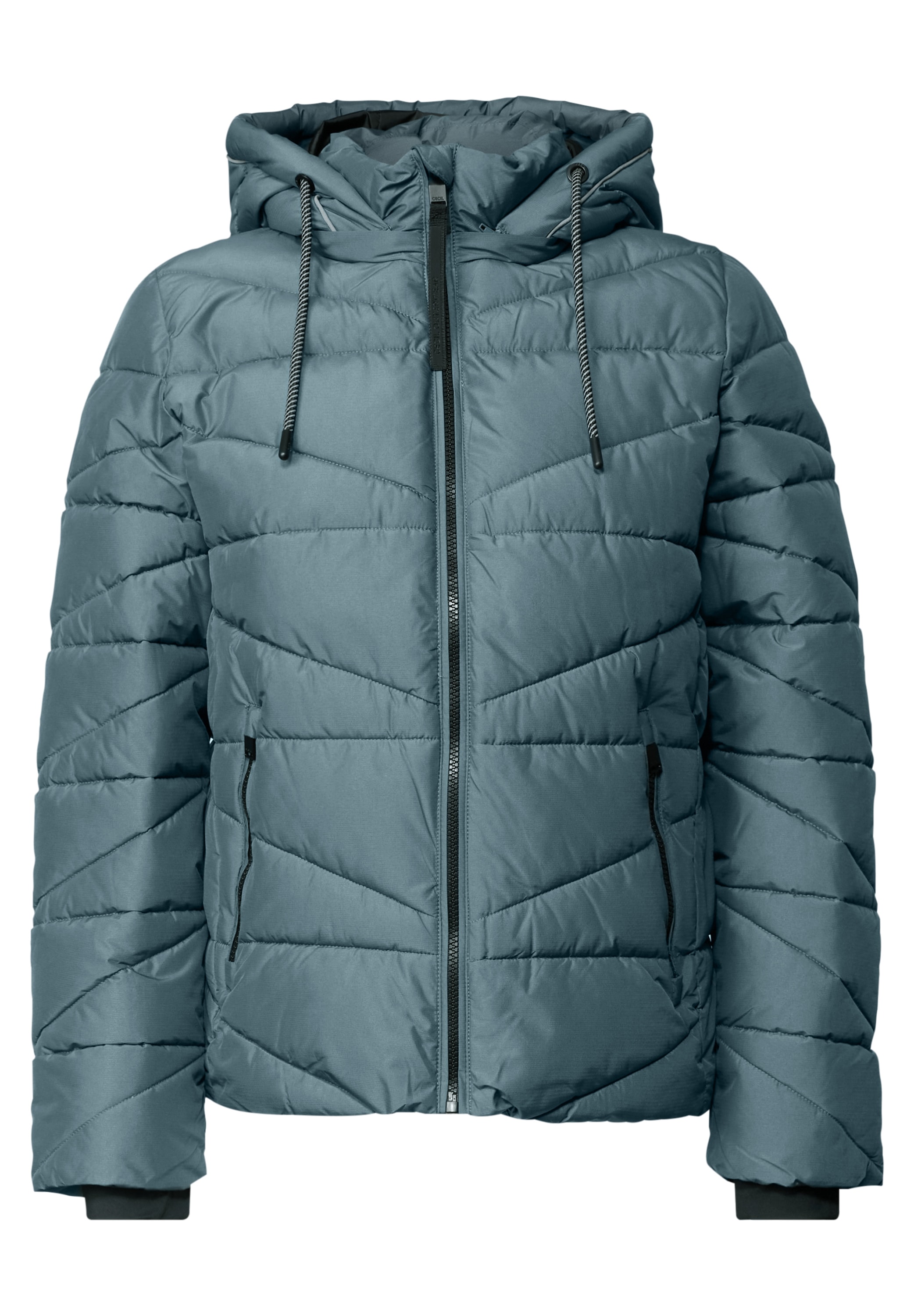 Image of Cecil Steppjacke mit Kapuze mit Kapuze und Zipper