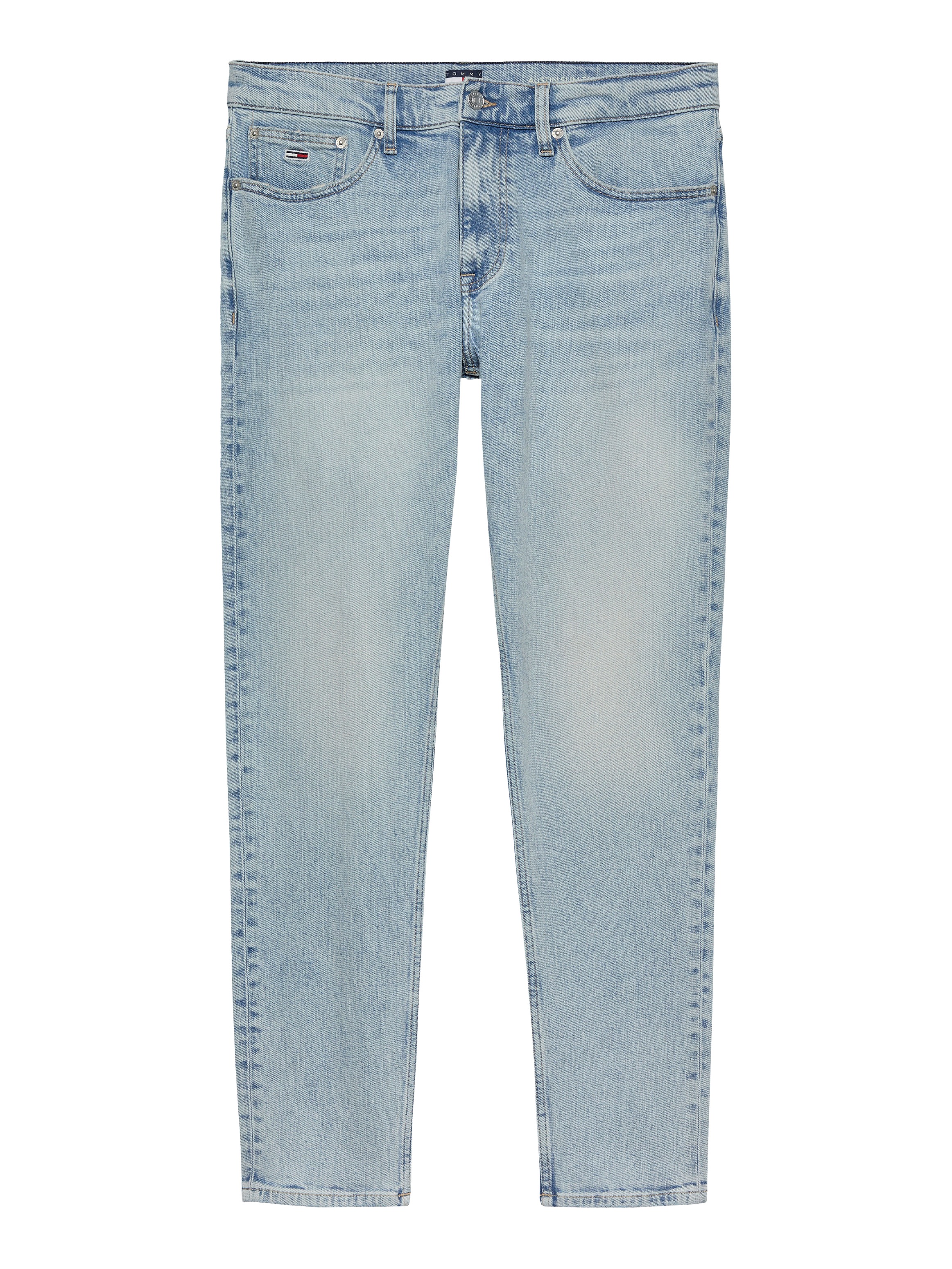 Tommy Jeans Jeans slim »Austin Slim Tapered« zum Knöchel hin schmaler werdende Jeans mit mittlerer Leibhöhe