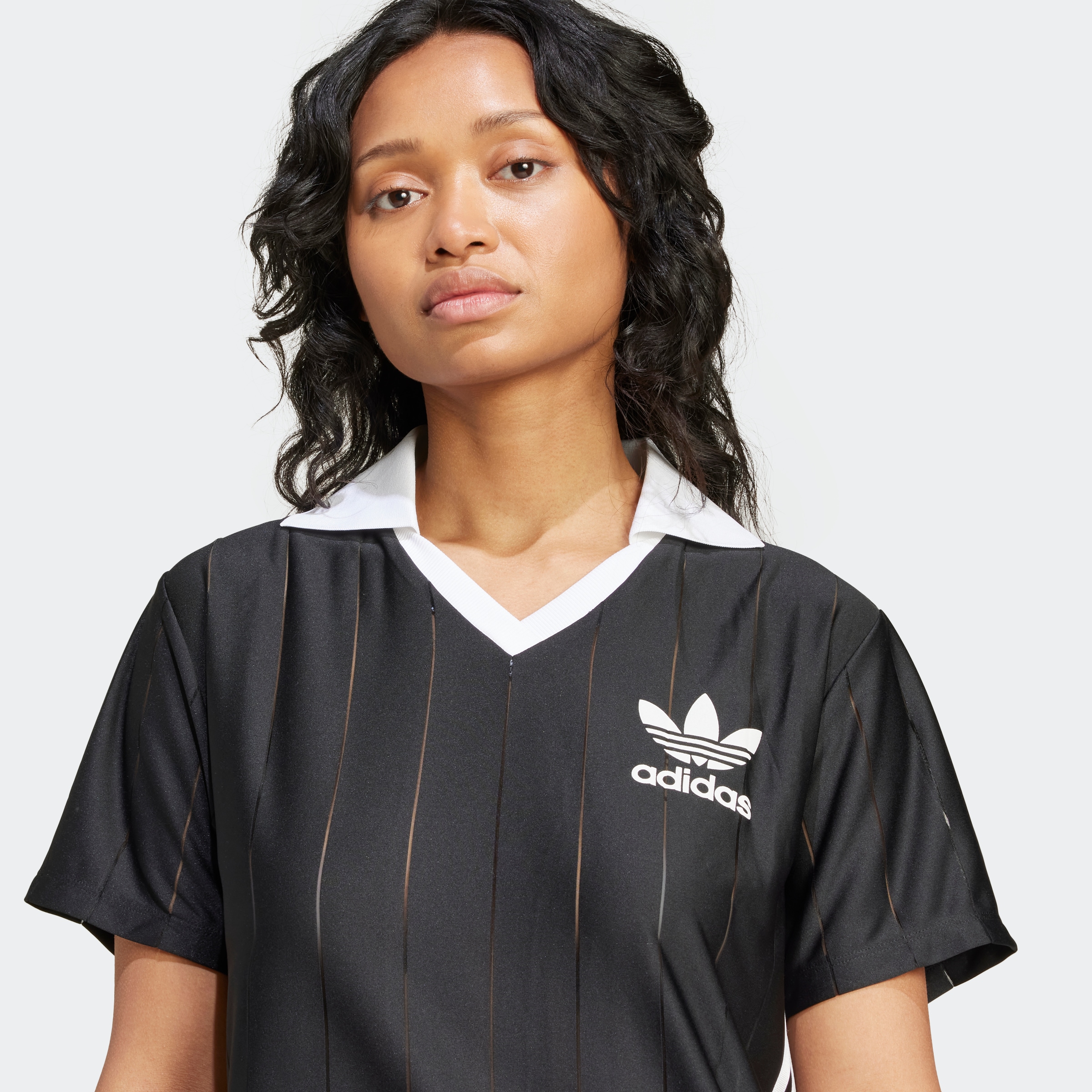 adidas Originals Shirtkleid »3 S PNST DRESS«, (1 tlg.)