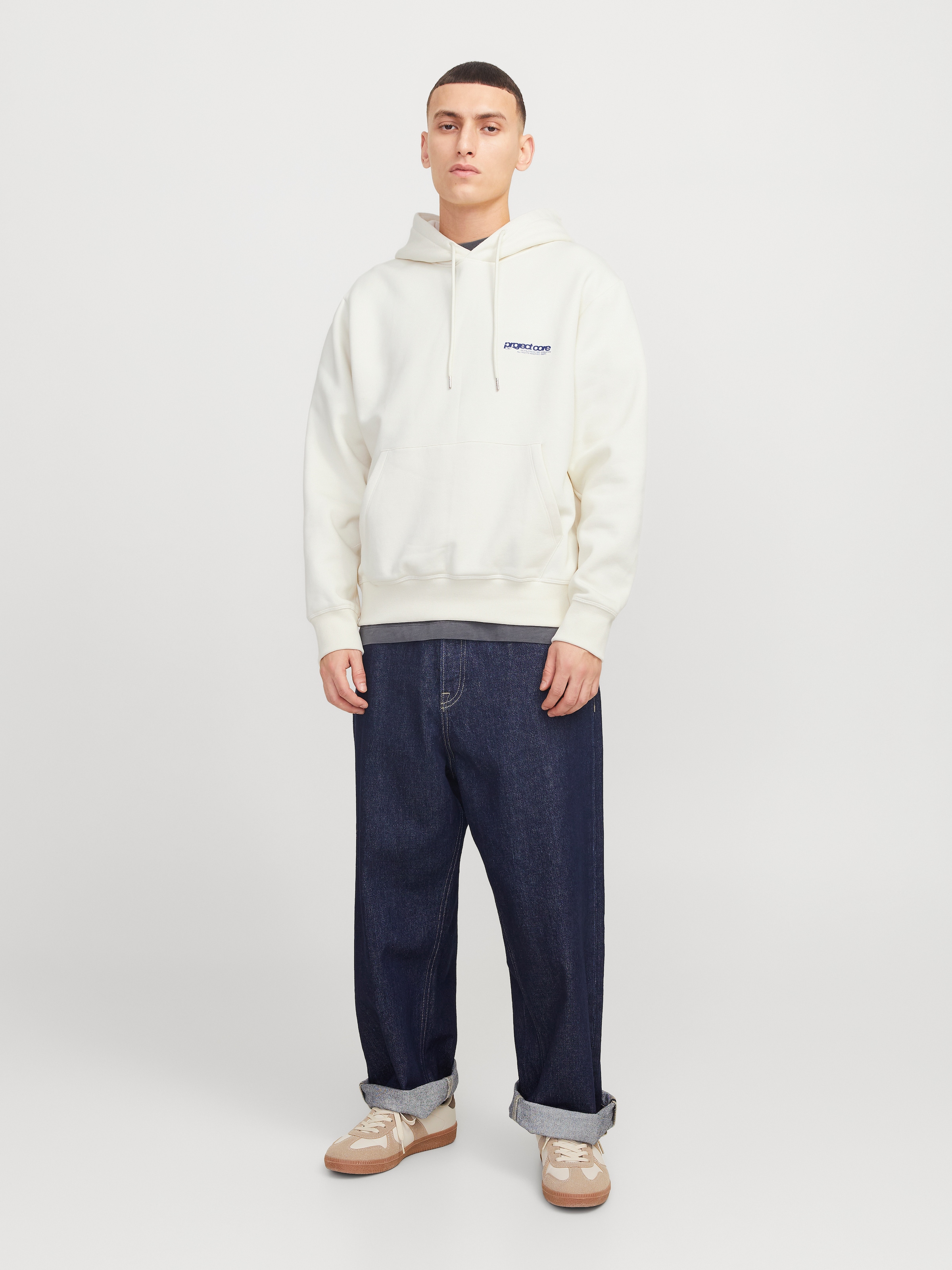 Jack & Jones Kapuzensweatshirt »JCOUNION PRINT SWEAT HOOD NOOS«