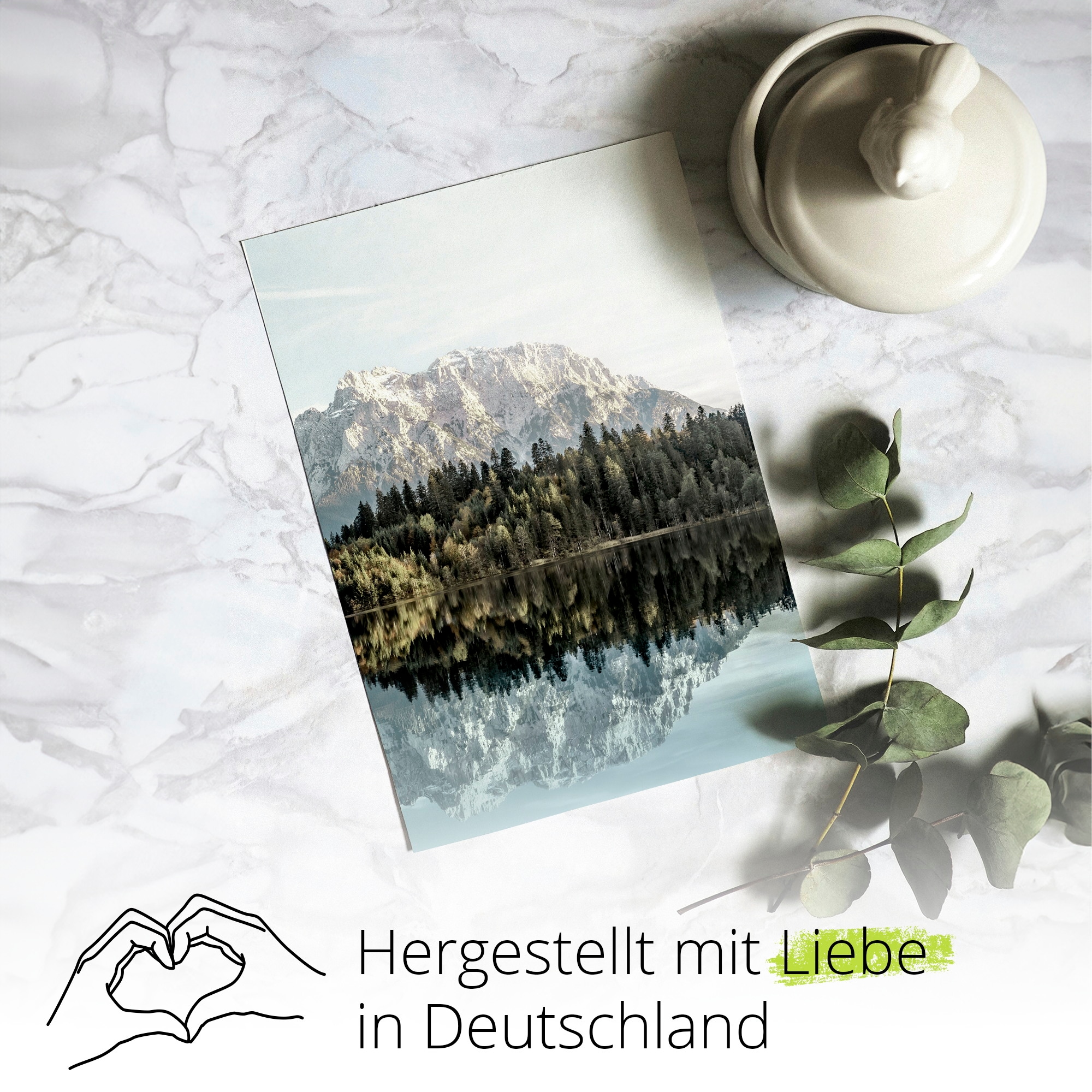 Artland Poster »Ostergrüsse« Set, 6 Stk. tlg. OHNE RAHMEN, in 2 versch. Grössen