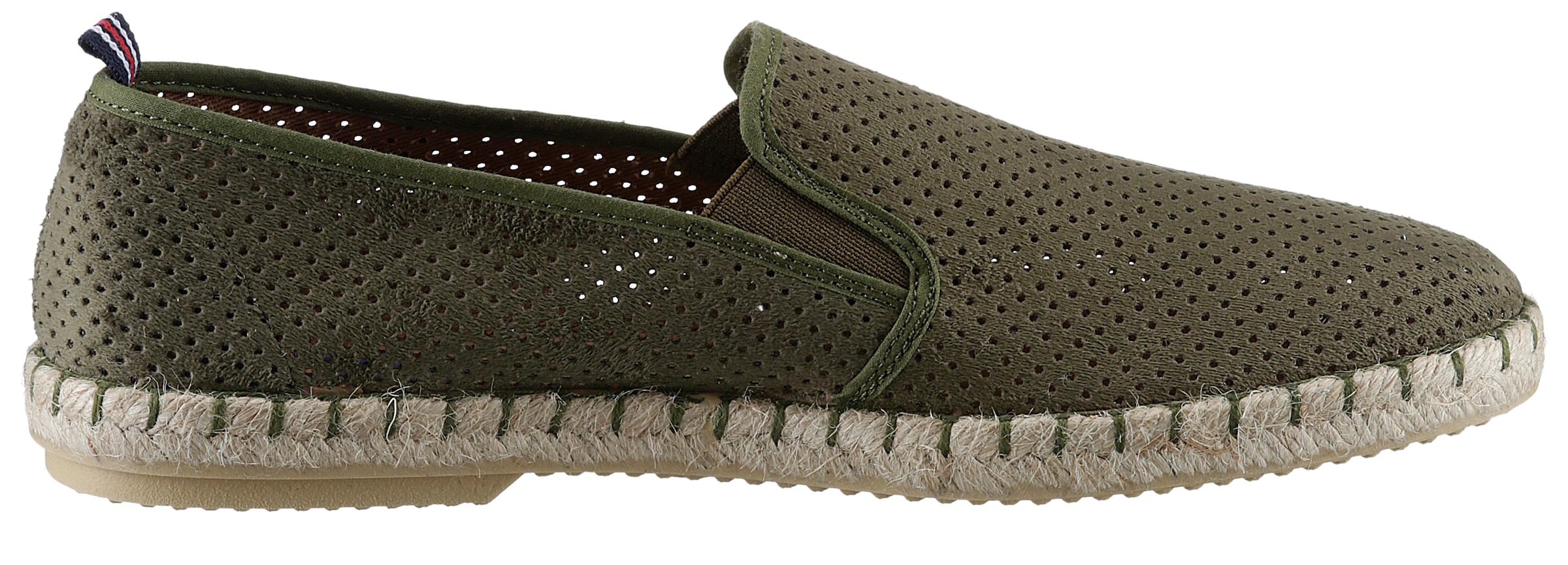 VERBENAS Espadrille »Tom Pacific«, Loafer, Slipper, Sommerschuh, Strandschuh mit Stretcheinsätze