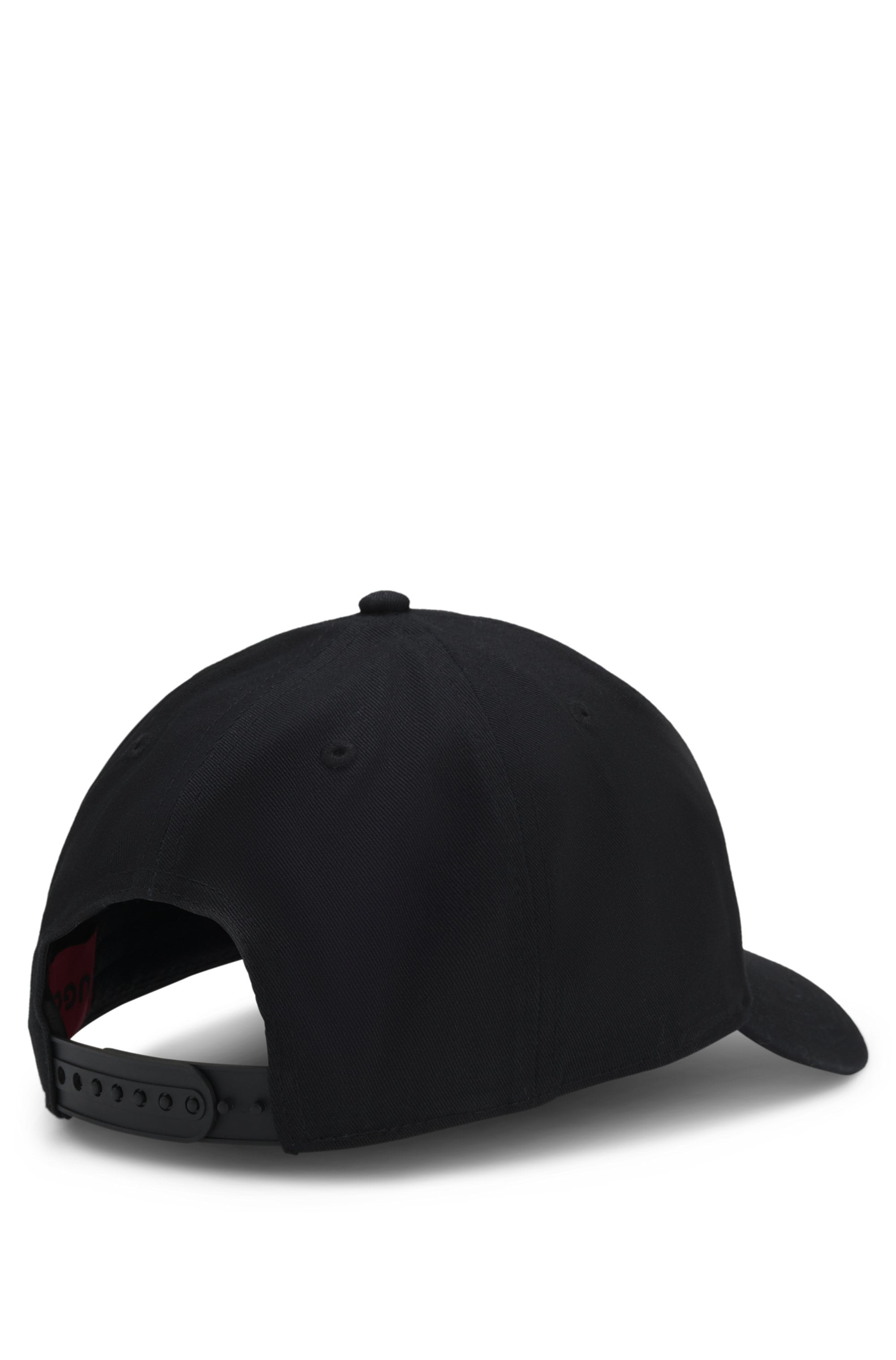 HUGO Casquette de baseball avec broderie 3D du logo, fermeture réglable, unisexe
