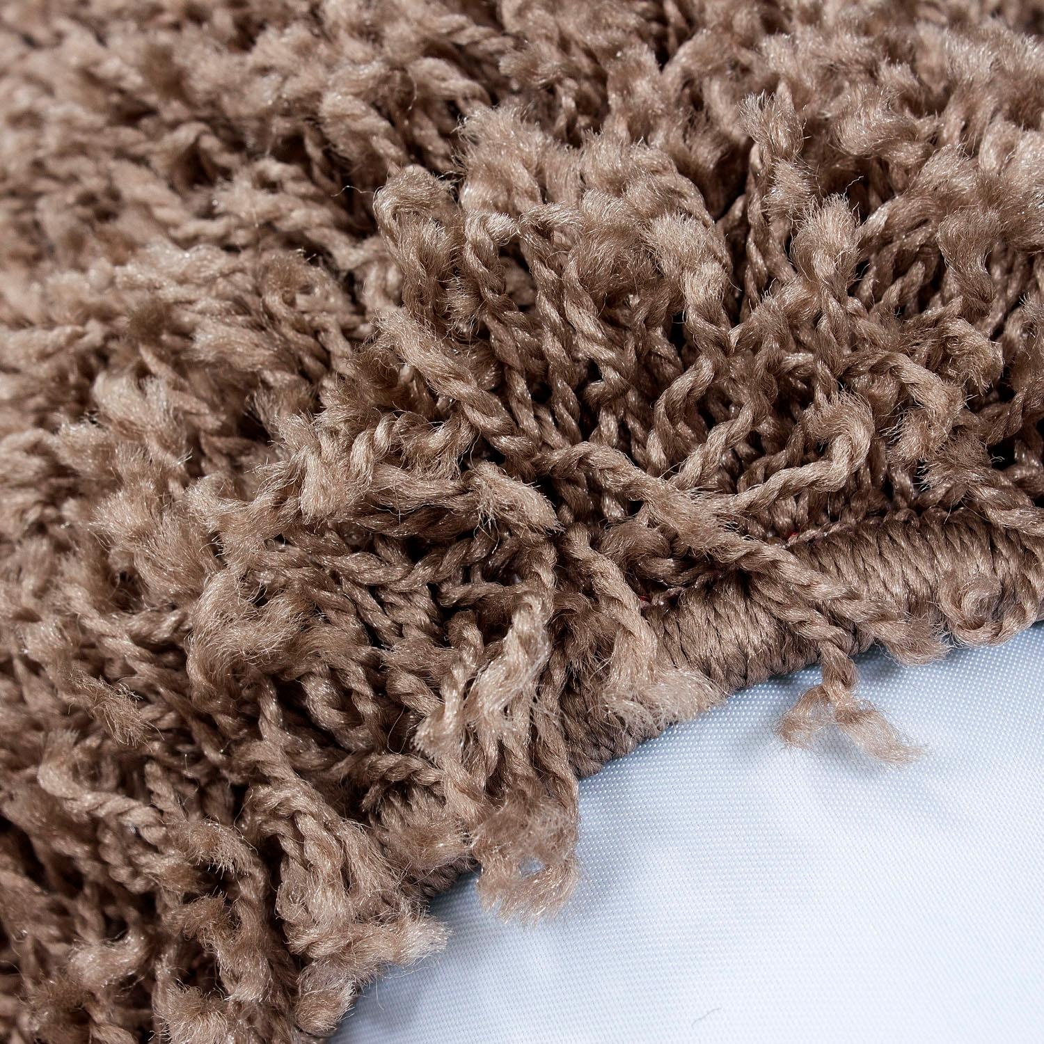Ayyildiz Teppiche Hochflor-Teppich »Life Shaggy 1500«, rund, 30 mm Höhe, auch in rechteckig, Wohnzimmer, Langflor, grosse Farbauswahl
