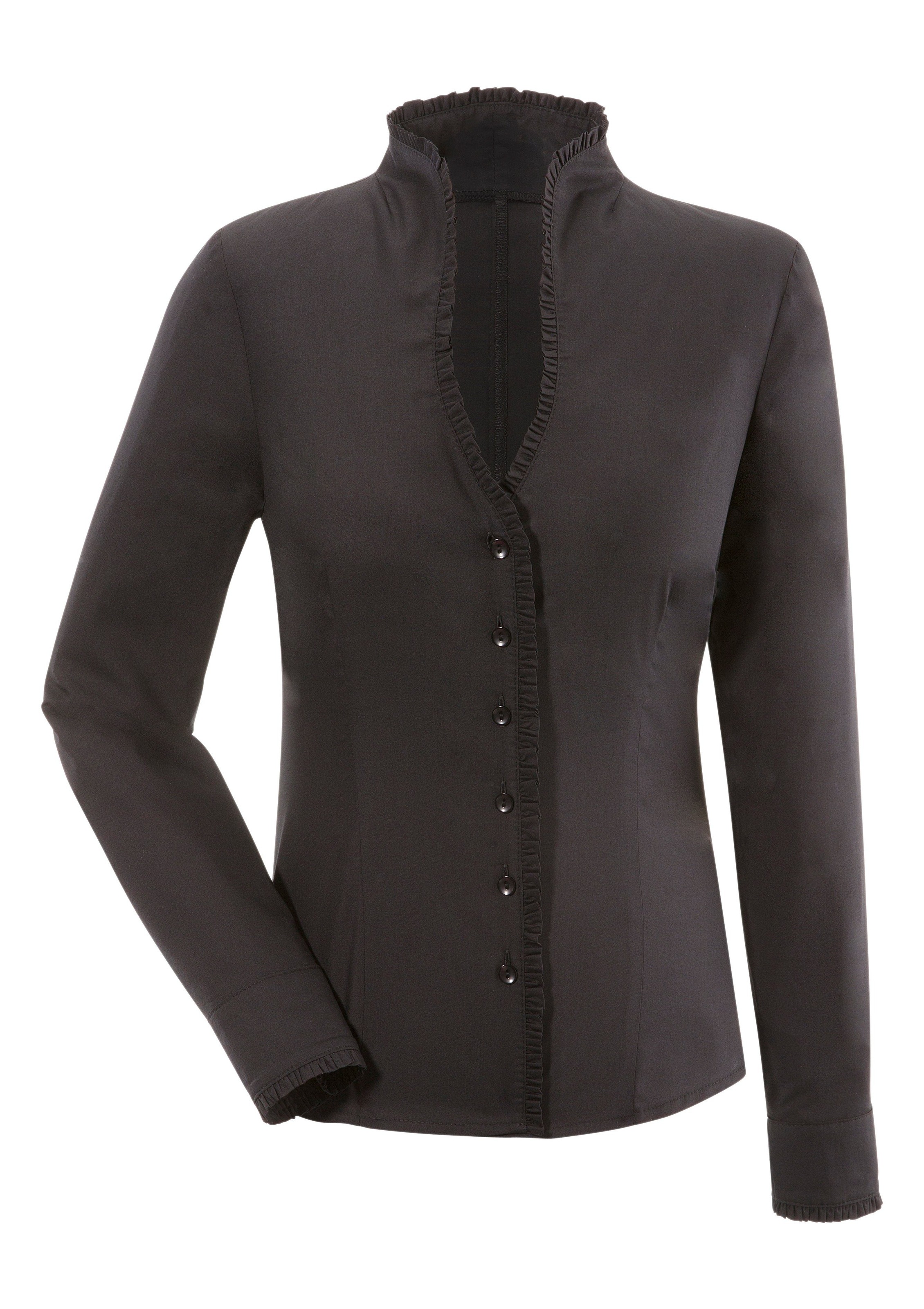 Trachtenbluse Damen in taillierter Form