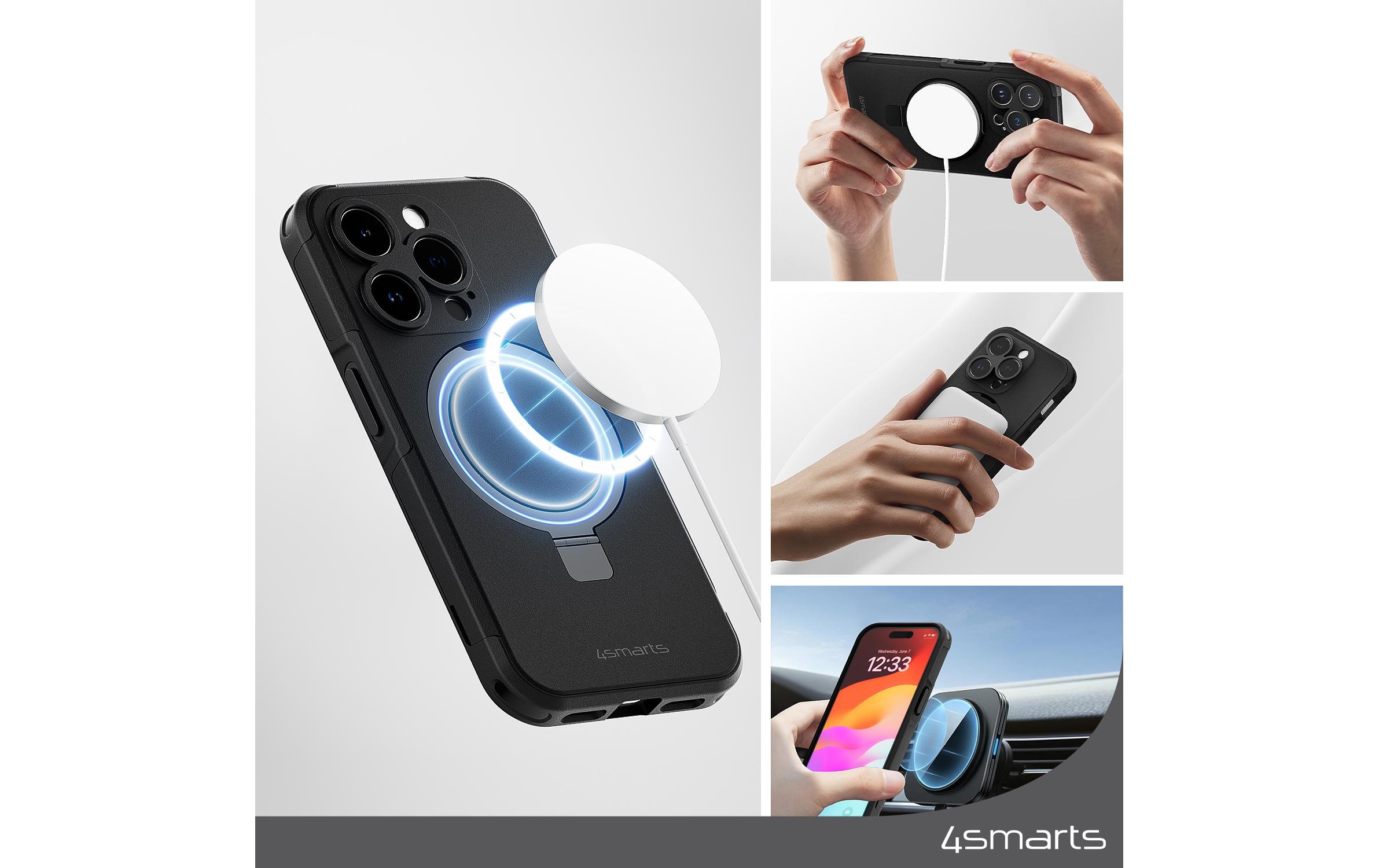 4smarts Backcover »Defend Ultimag iPhone 15 Pro«