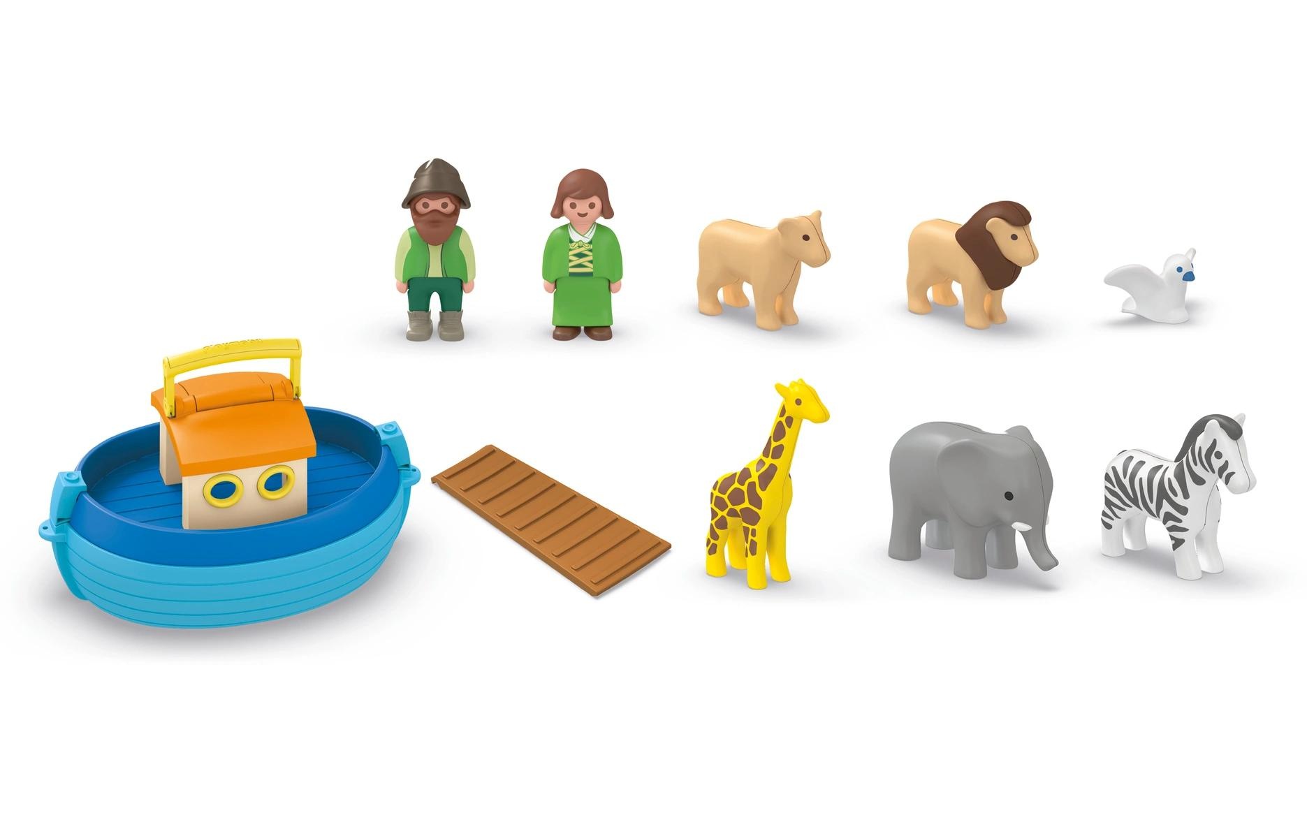 Playmobil® Spielbausteine »Junior Meine Mitnehm-Arche Noah 71681«, (15 St.)