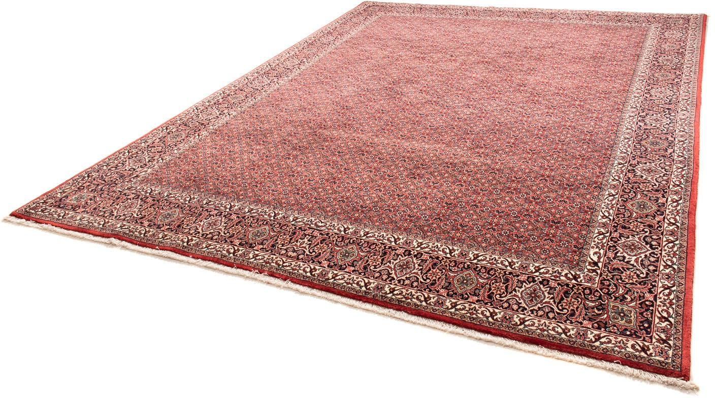 Image of morgenland Orientteppich »Perser - Bidjar - 343 x 251 cm - hellrot«, rechteckig, 15 mm Höhe, Wohnzimmer, Handgeknüpft, Einzelstück mit Zertifikat bei Ackermann Versand Schweiz