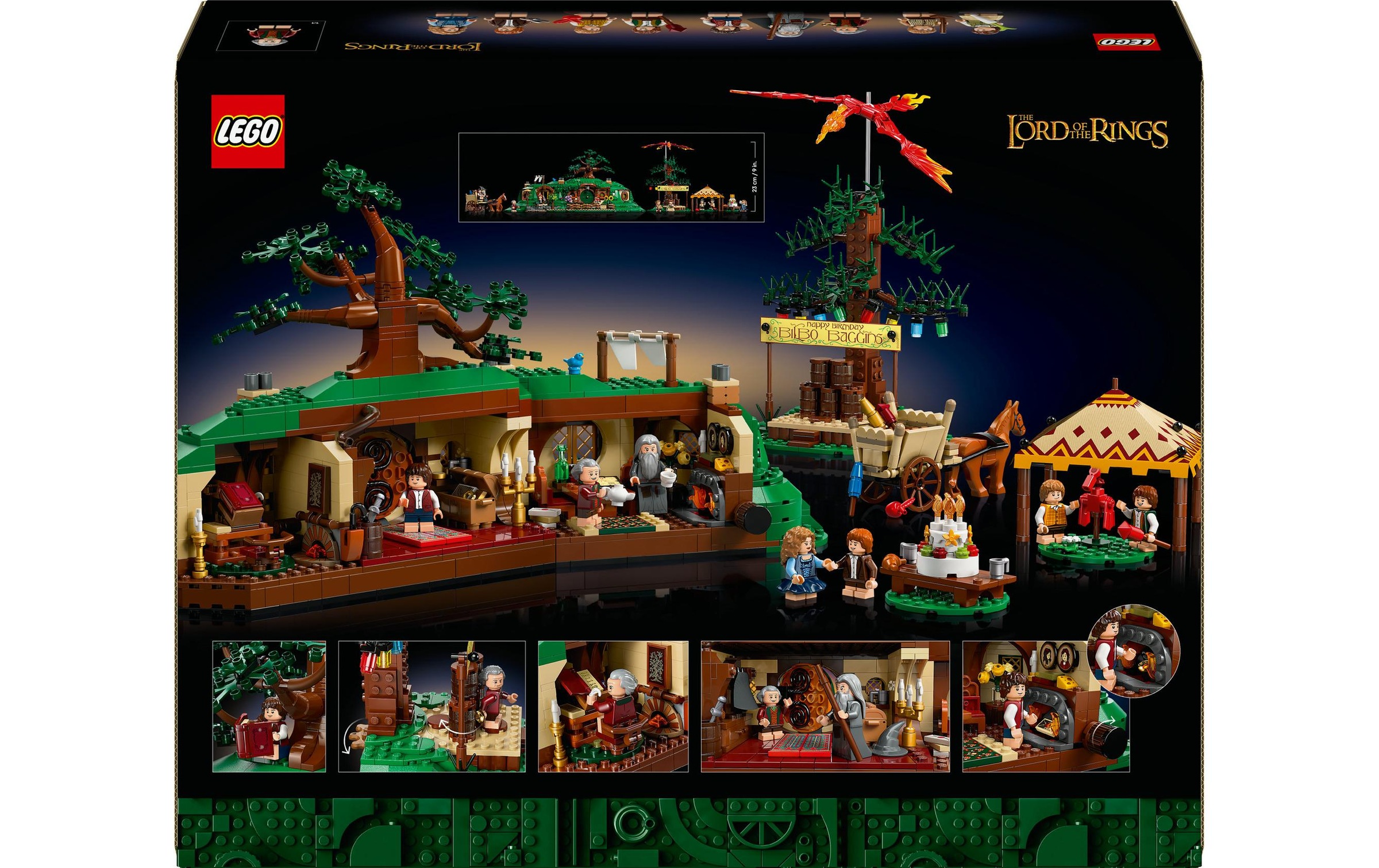 LEGO® Konstruktionsspielsteine »Icons Lotr The Shire 10354«