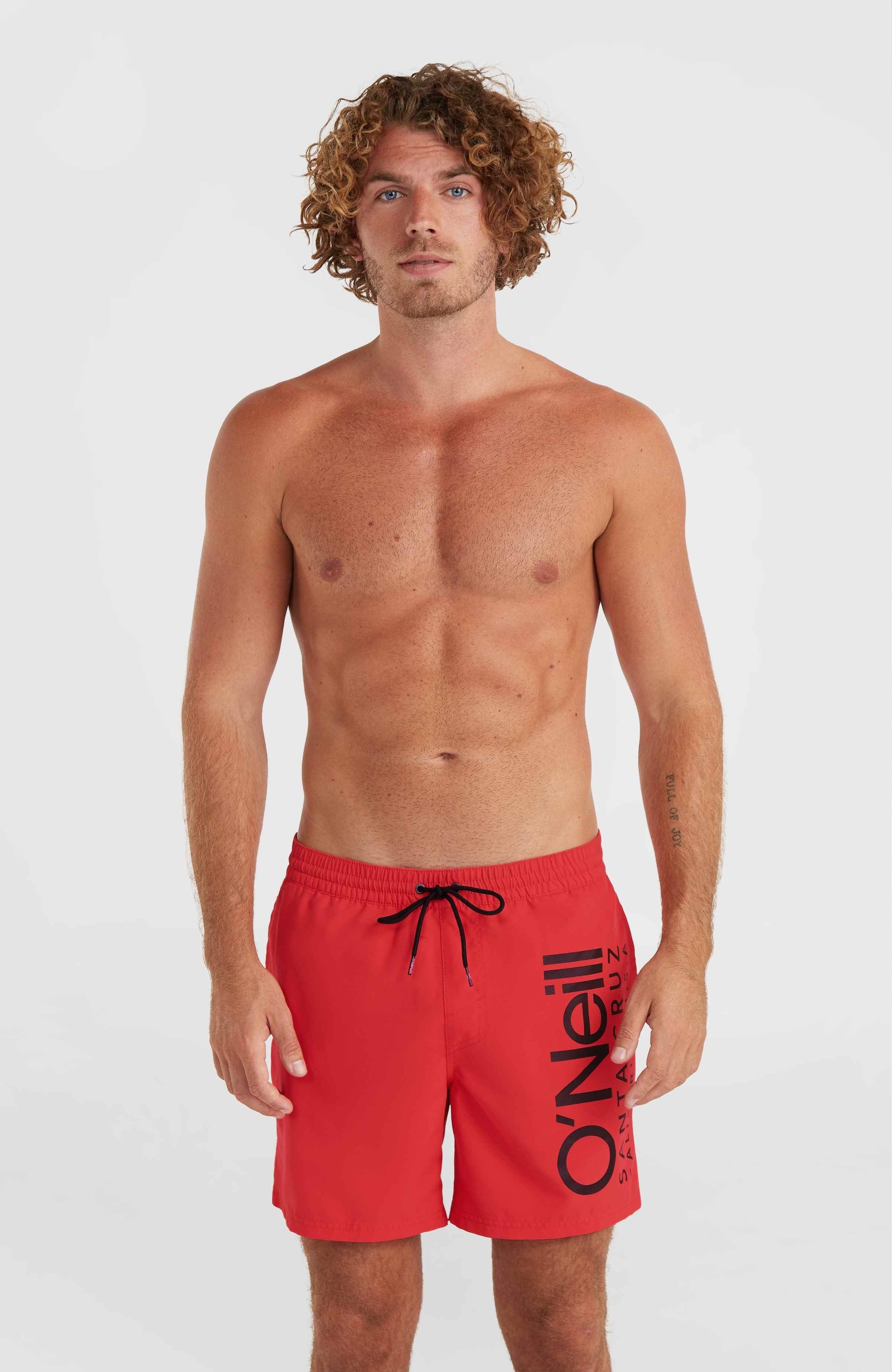 Image of ONeill Badeshorts "ORIGINAL CALI 16 SWIM SHORTS" mit aussenliegender Kordel, elastischer Bund, komfortable Leibhöhe