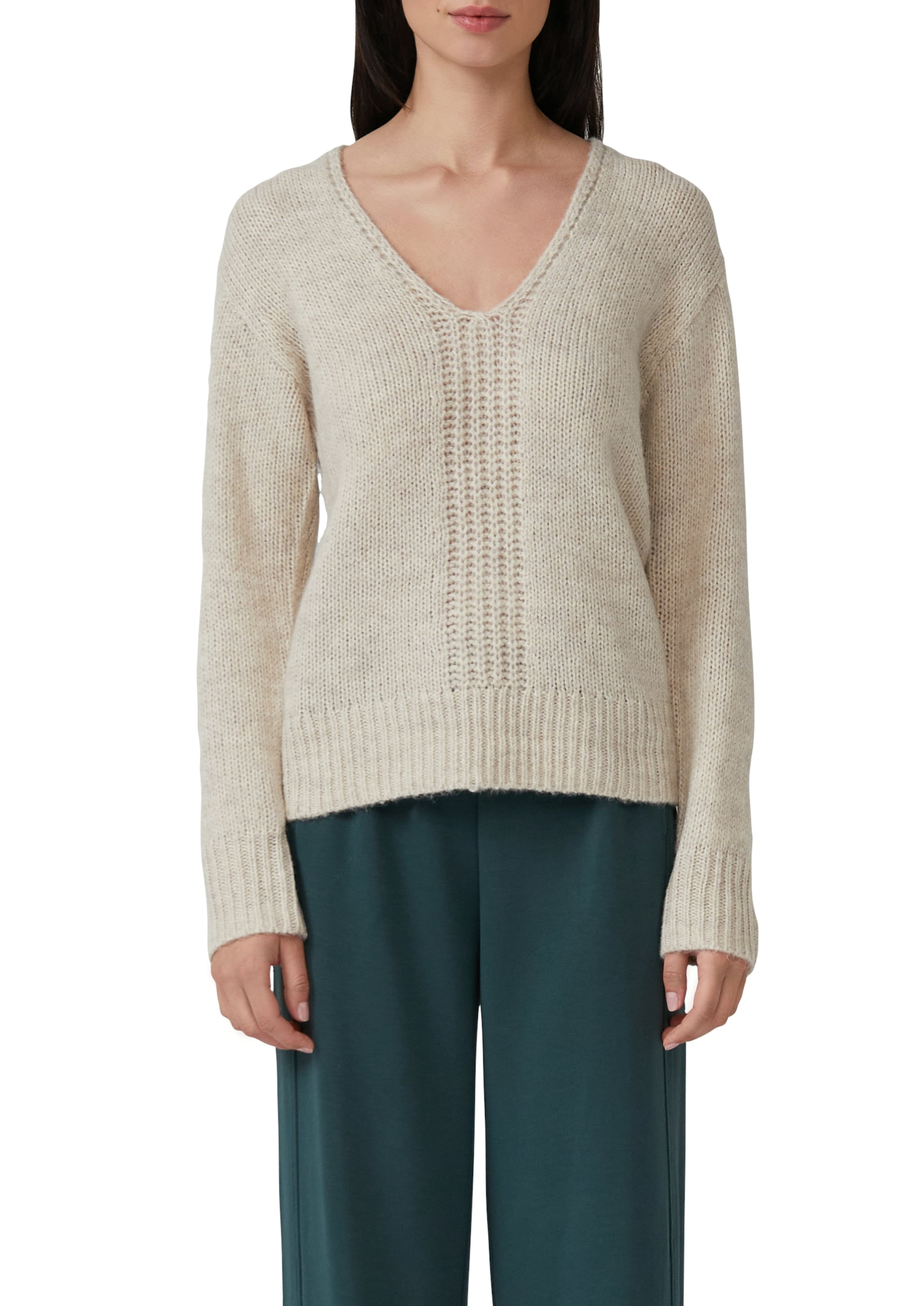 Image of s.Oliver Strickpullover mit V-Ausschnitt