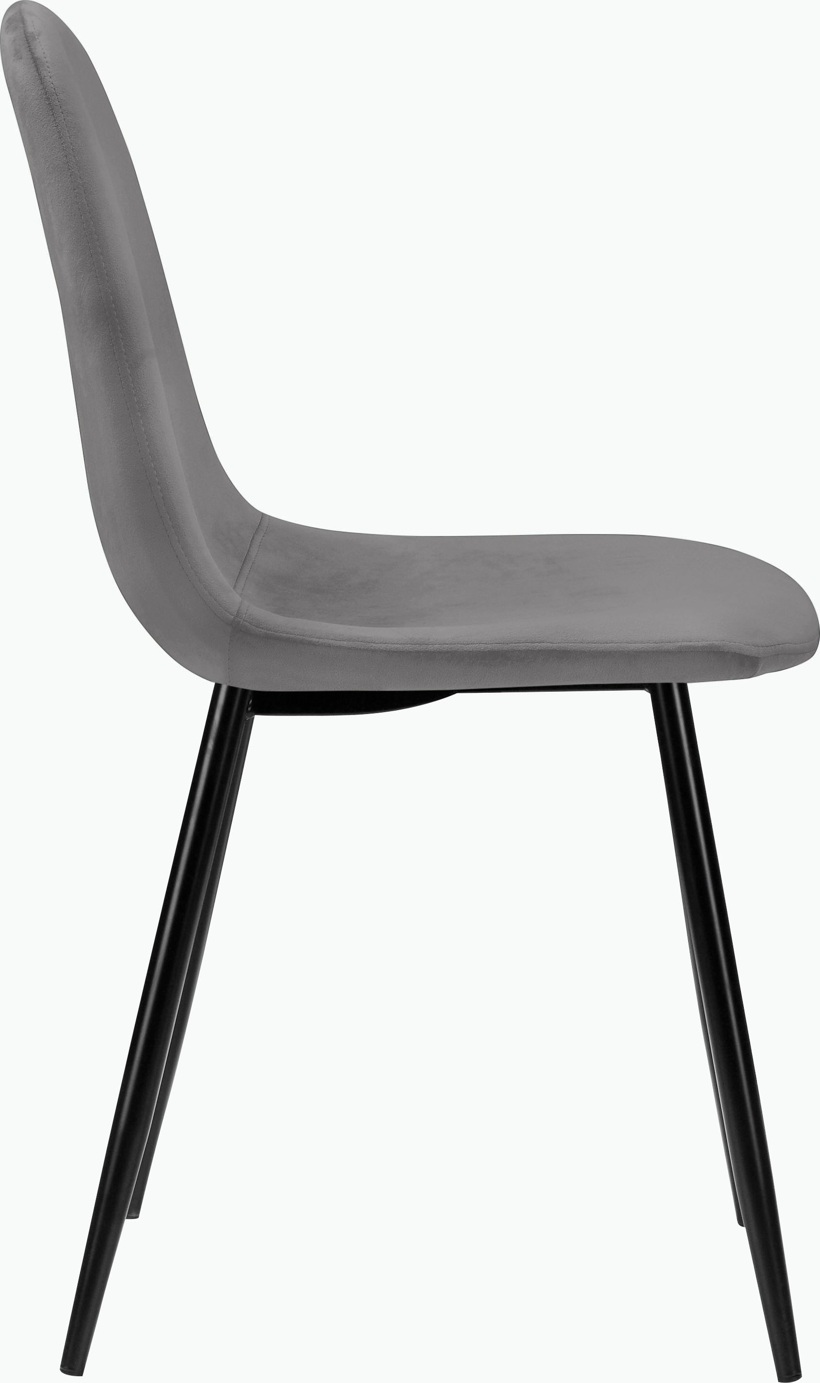 Leonique Essgruppe »Eadwine, TOPSELLER! Sitzgruppe Esstisch plus 4 Esszimmerstühle«, (Set, 5 tlg., Esstisch plus 4 Esszimmerstühle), Esstisch plus 4 Stühle in verschiedenen Farben