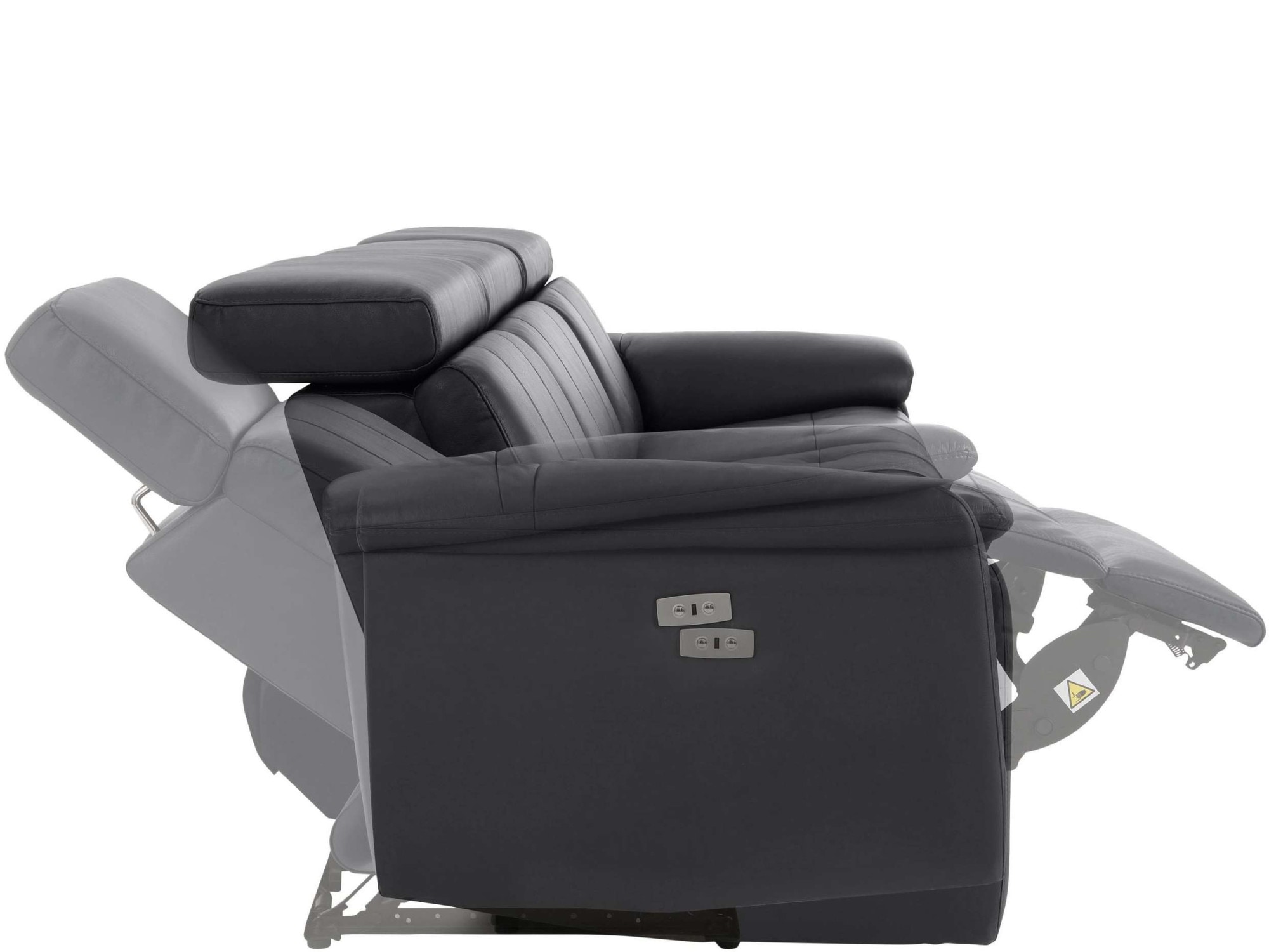 Home affaire 3-Sitzer »Binado«, mit manueller oder elektrischer Relaxfunktion mit USB-Anschluss