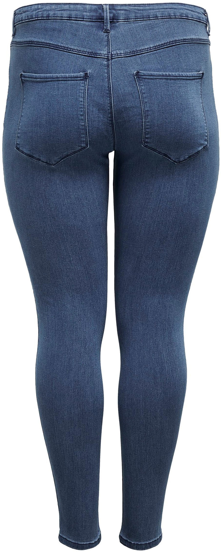 ONLY CARMAKOMA Skinny-fit-Jeans »CARTHUNDER PUSH UP REG SK JNS«