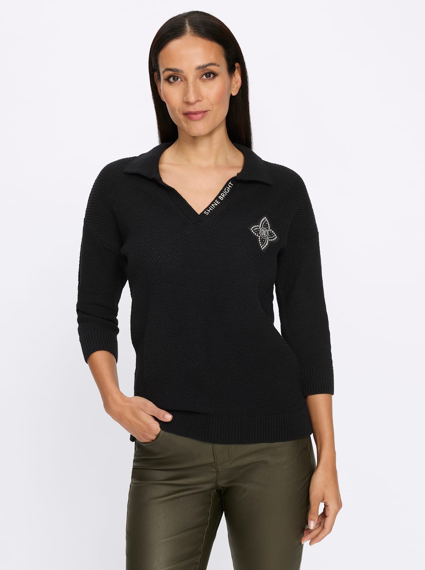 heine 3/4 Arm-Pullover »Pullover«