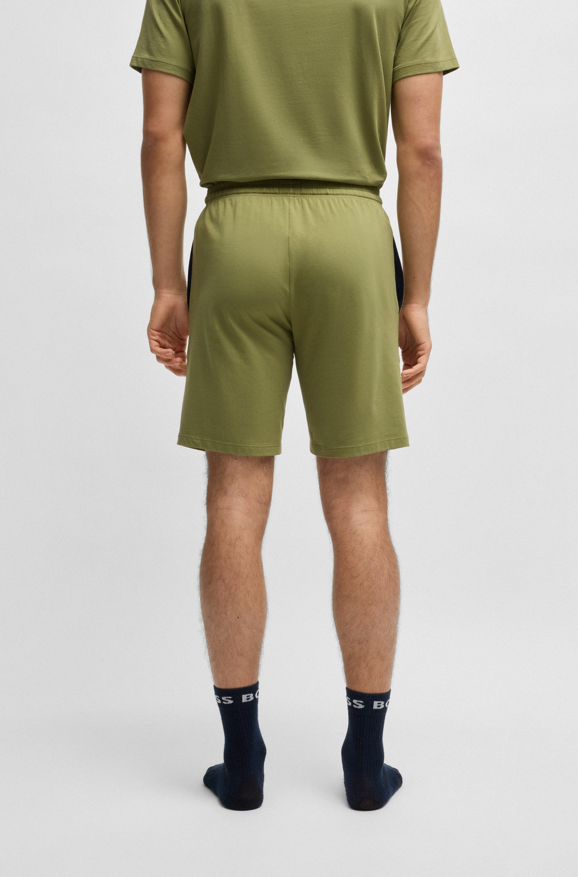 BOSS Sweatshorts »Mix&Match Short CW«, mit Eingriffstaschen