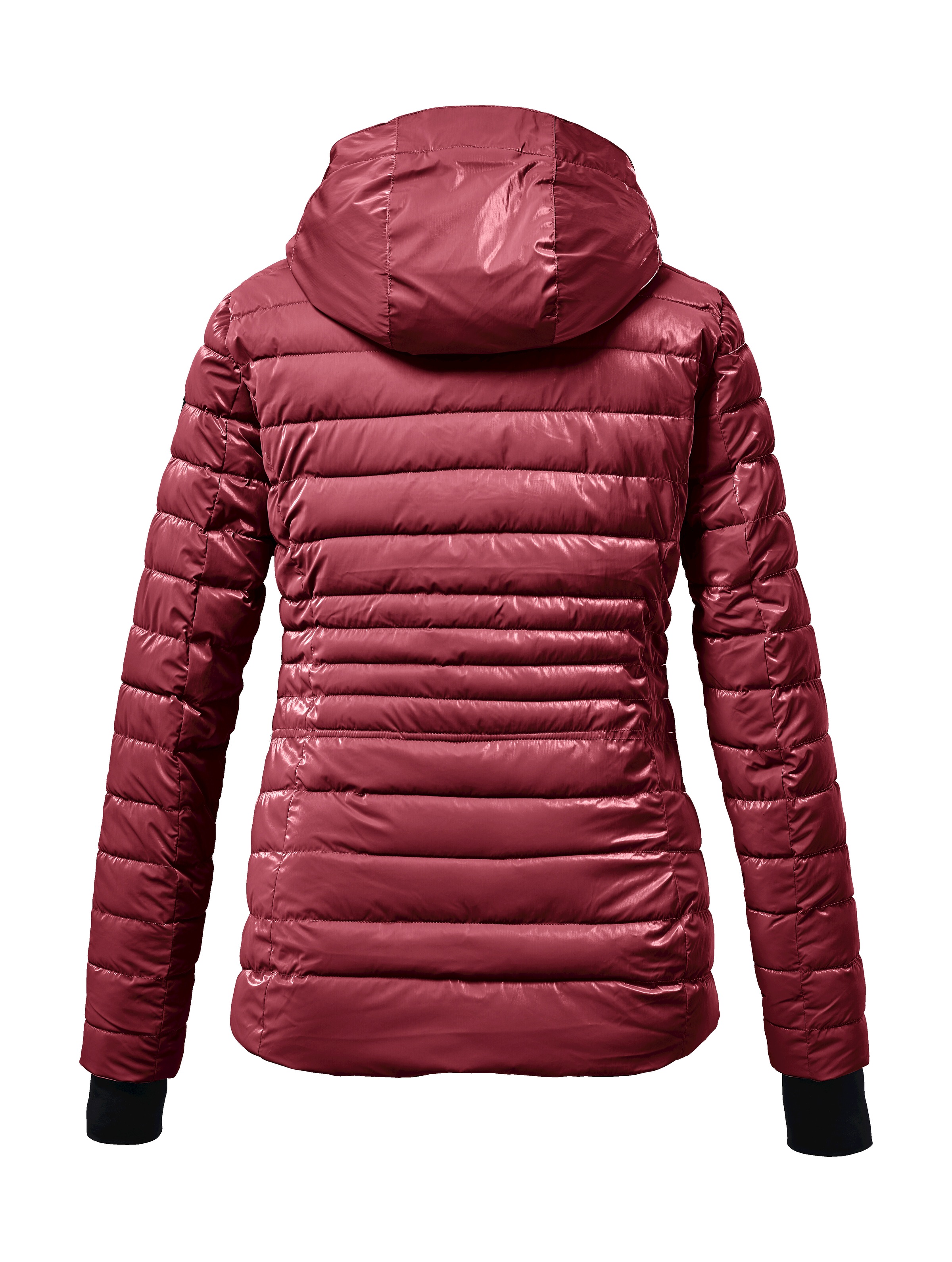 Killtec Skijacke »KSW 283 WMN SKI QLTD JCKT«, Hochglanz-Steppjacke, wasserabweisend, Schneefang, Daumenlöcher