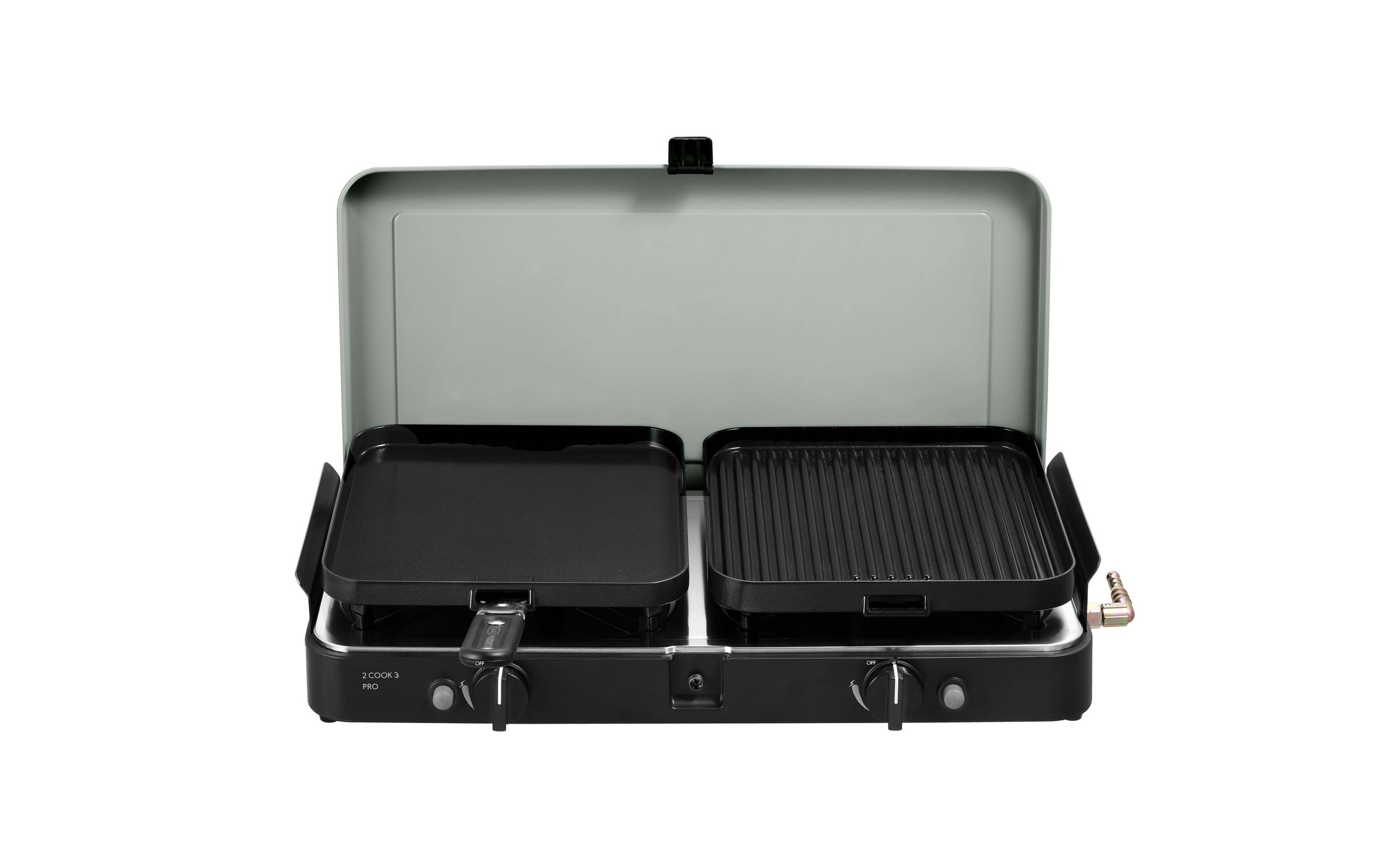 Gaskocher »2-Cook 3 Pro Deluxe«, Stahl, 55 cmx31 cm