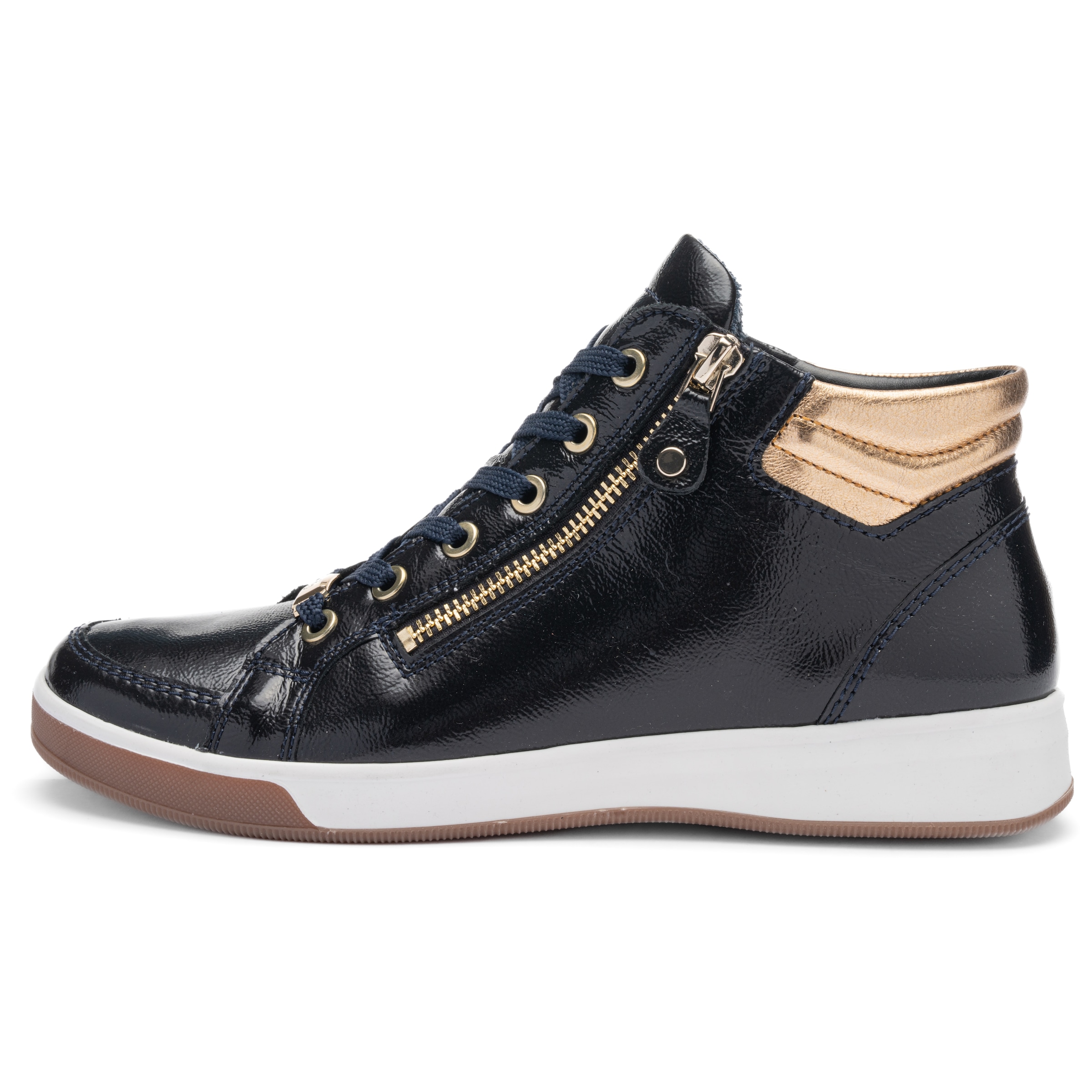 Ara Sneakerboots »ROM«  Hightop Sneaker, Schnürboots mit Kontrastbesätze