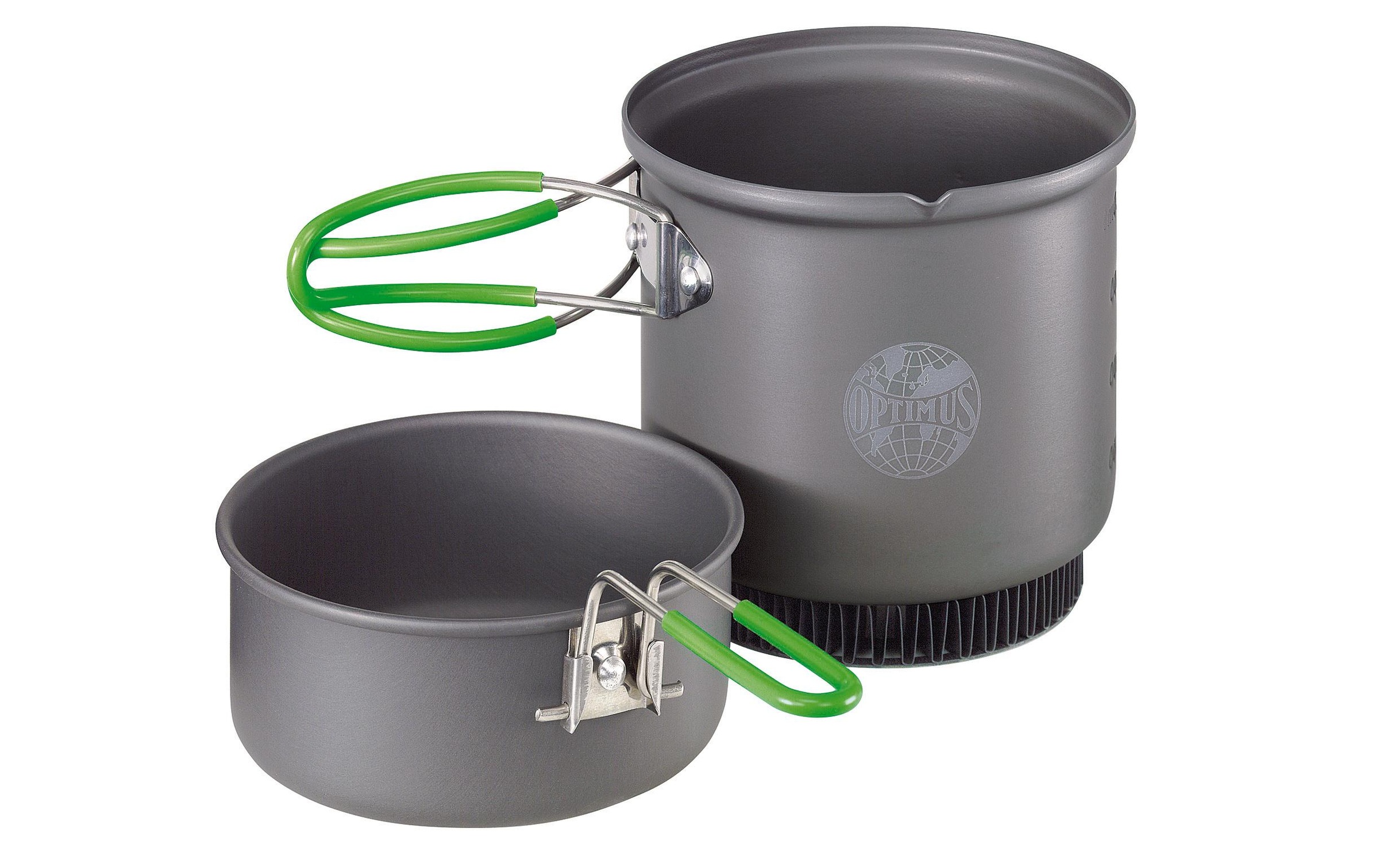Image of Topf-Set "Optimus Terra Weekend HE" Aluminium
