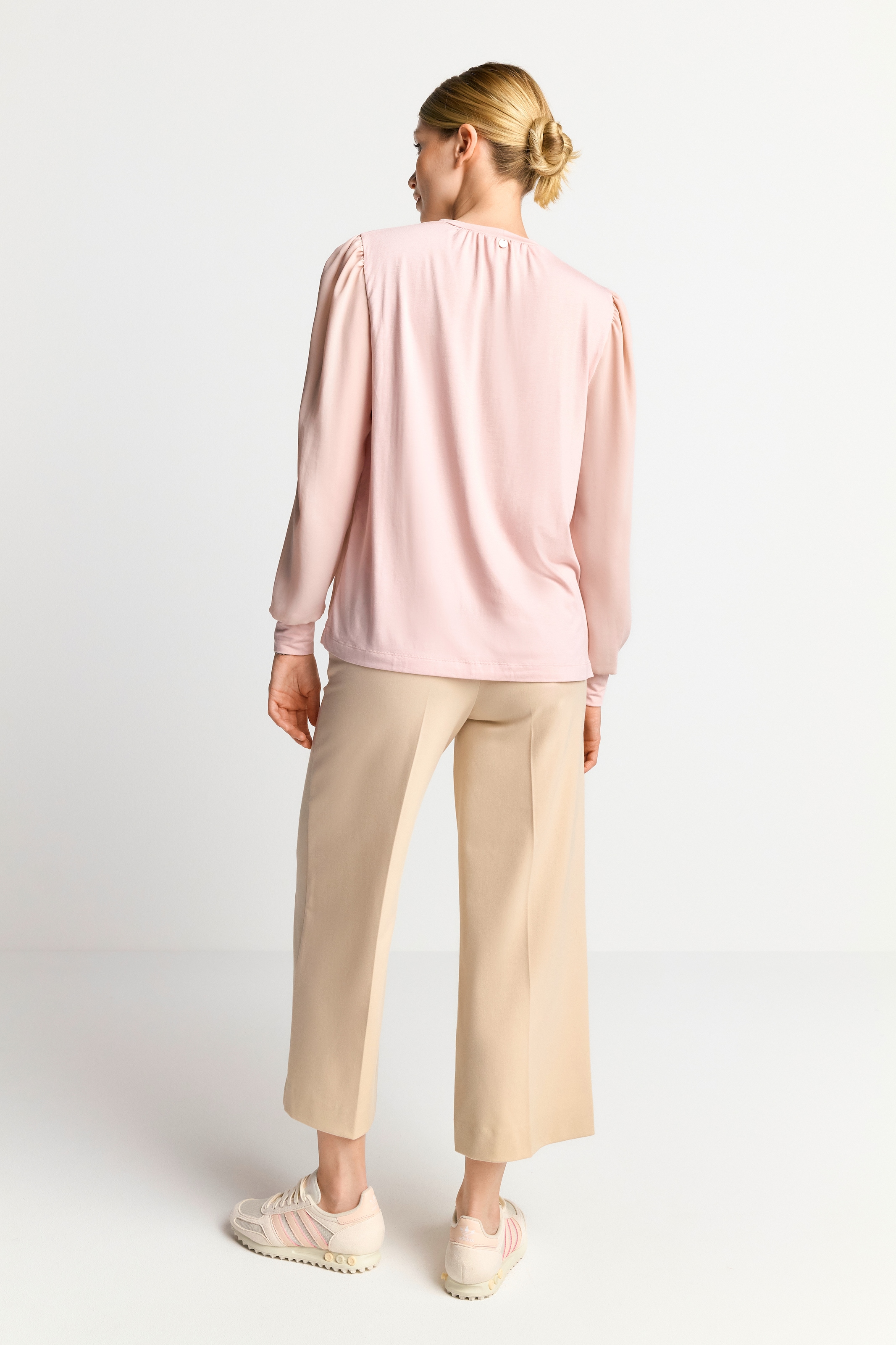 RICHROYAL Chiffonbluse, schlichtes Design