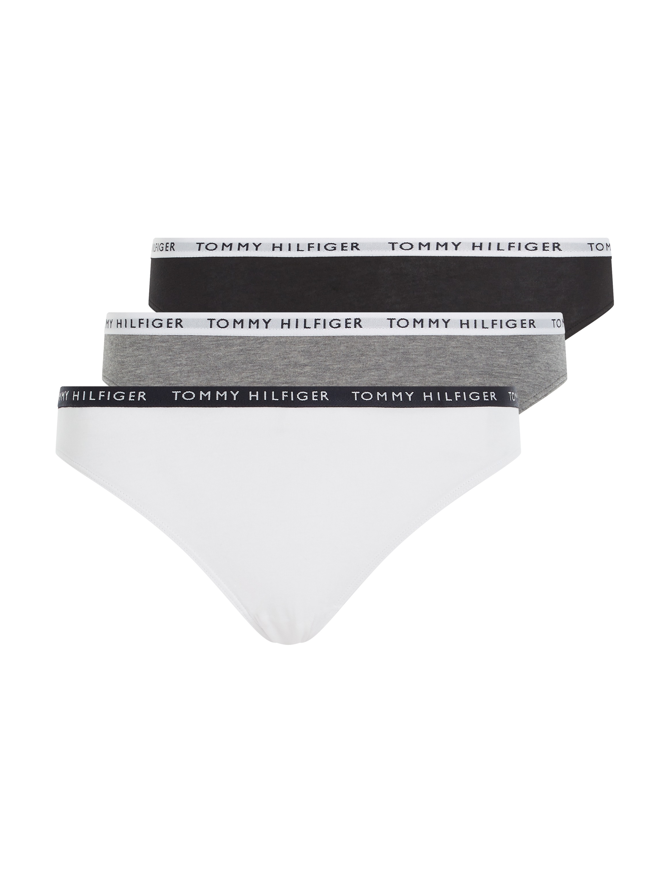 Tommy Hilfiger Underwear Bikinislip, (3 St.), mit schmalem Logobündchen