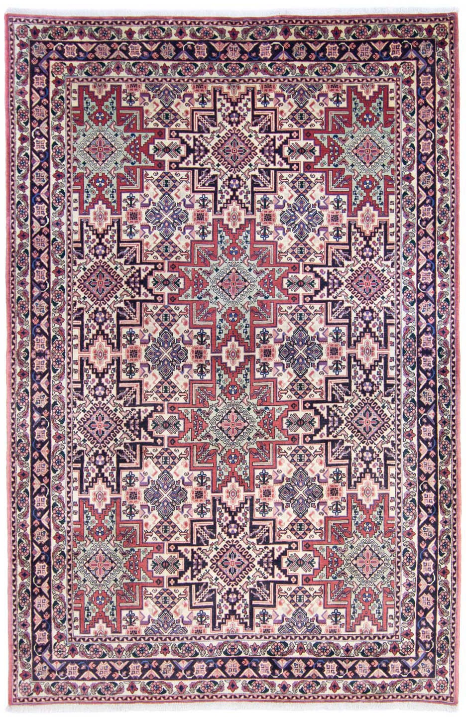 Image of morgenland Wollteppich »Abadeh Nomadisch Beige chiaro 302 x 196 cm«, rechteckig, 1 mm Höhe, Unikat mit Zertifikat bei Ackermann Versand Schweiz
