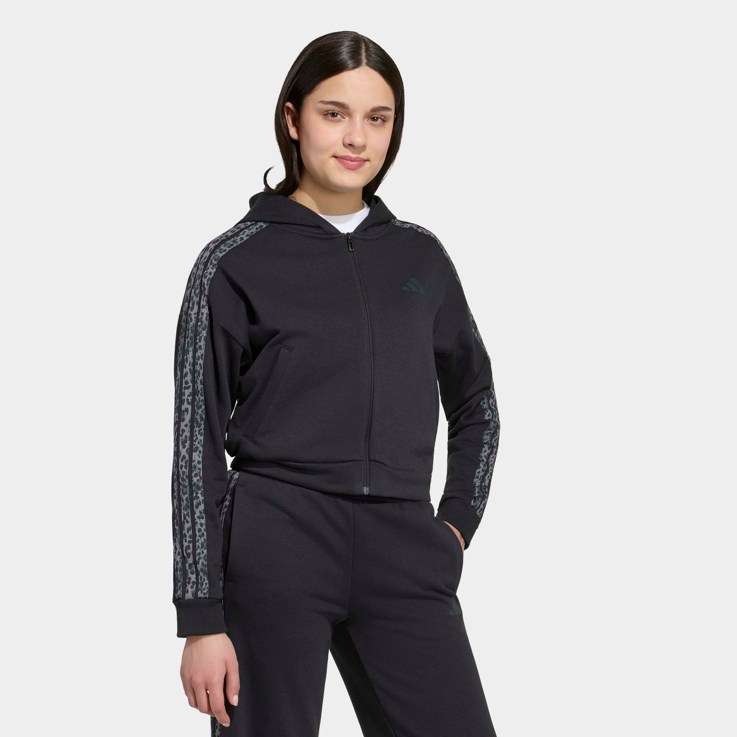 Image of adidas Sportswear Kapuzensweatshirt "SEASONALS ANIMAL, DURCHGEHENDER REISSVERSCHLUSS"