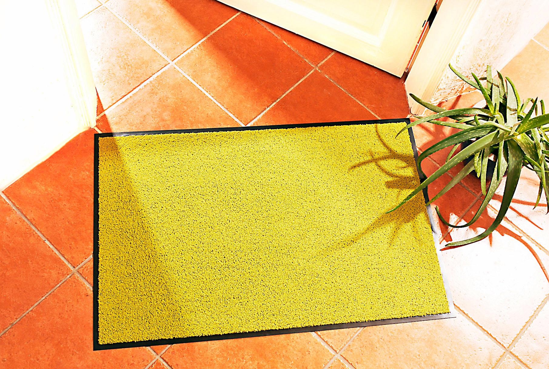 HANSE Home Fussmatte »Wash & Clean«, rechteckig, 7 mm Höhe, Schmutzfangmatte, Türmatte, In- und Outdoor, Teppich, Läufer, waschbar