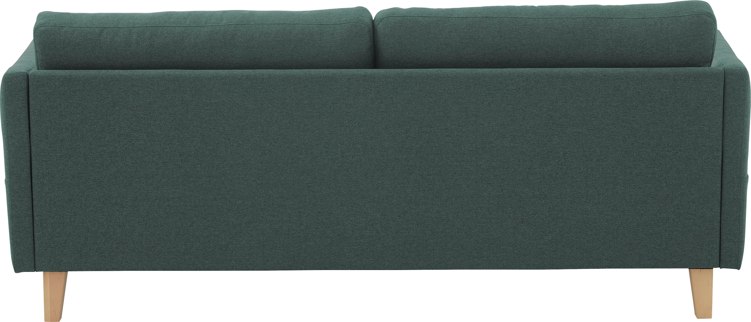 ATLANTIC home collection Ecksofa »Mailo L-Form«, mit Seitentaschen, Recamiere beidseitig montierbar, Massivholzfüsse