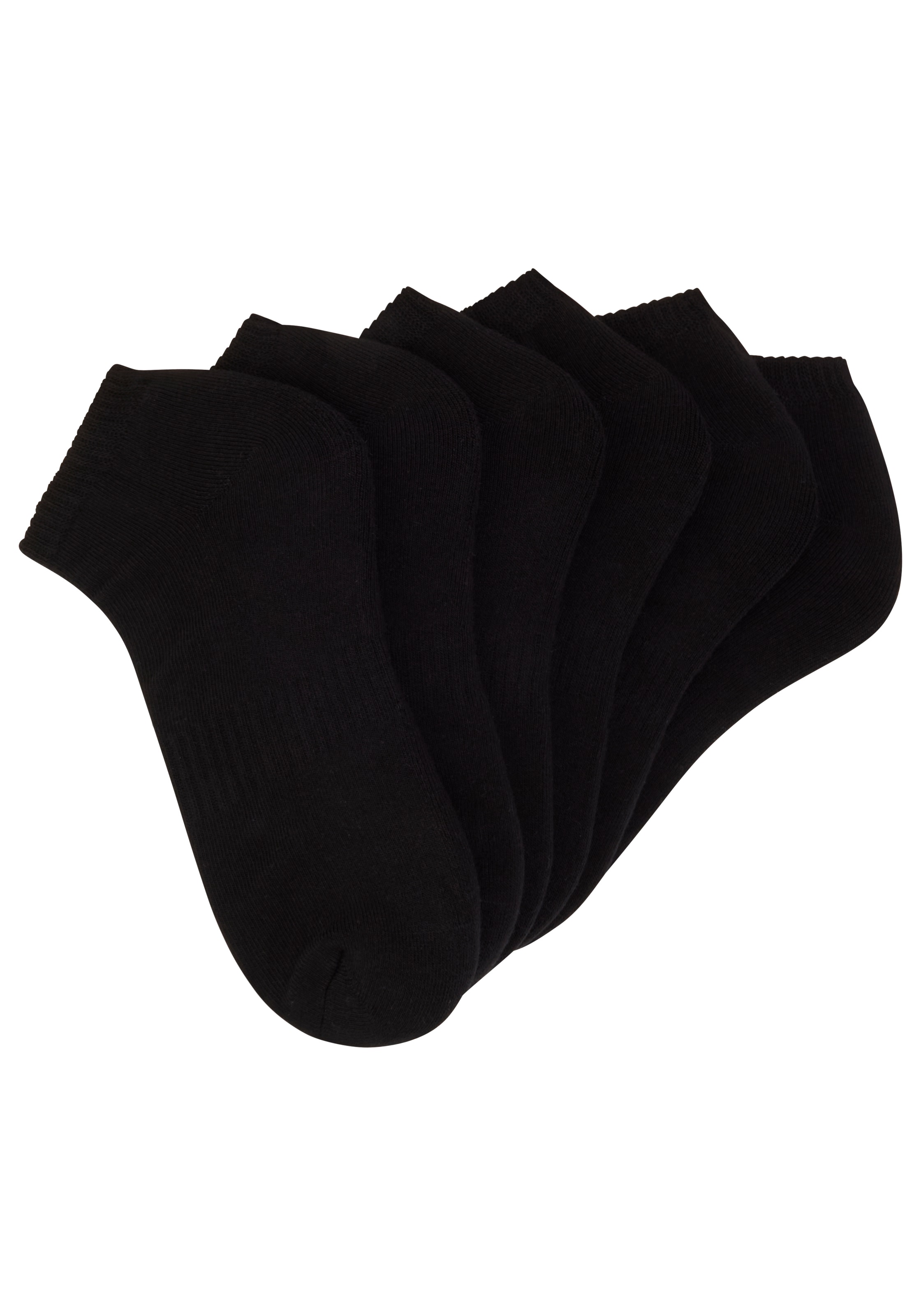YSABEL MORA Chaussettes de sport 6 Couple tlg. Baumwollmix, elastisch, Verstärkung im Spannbereich