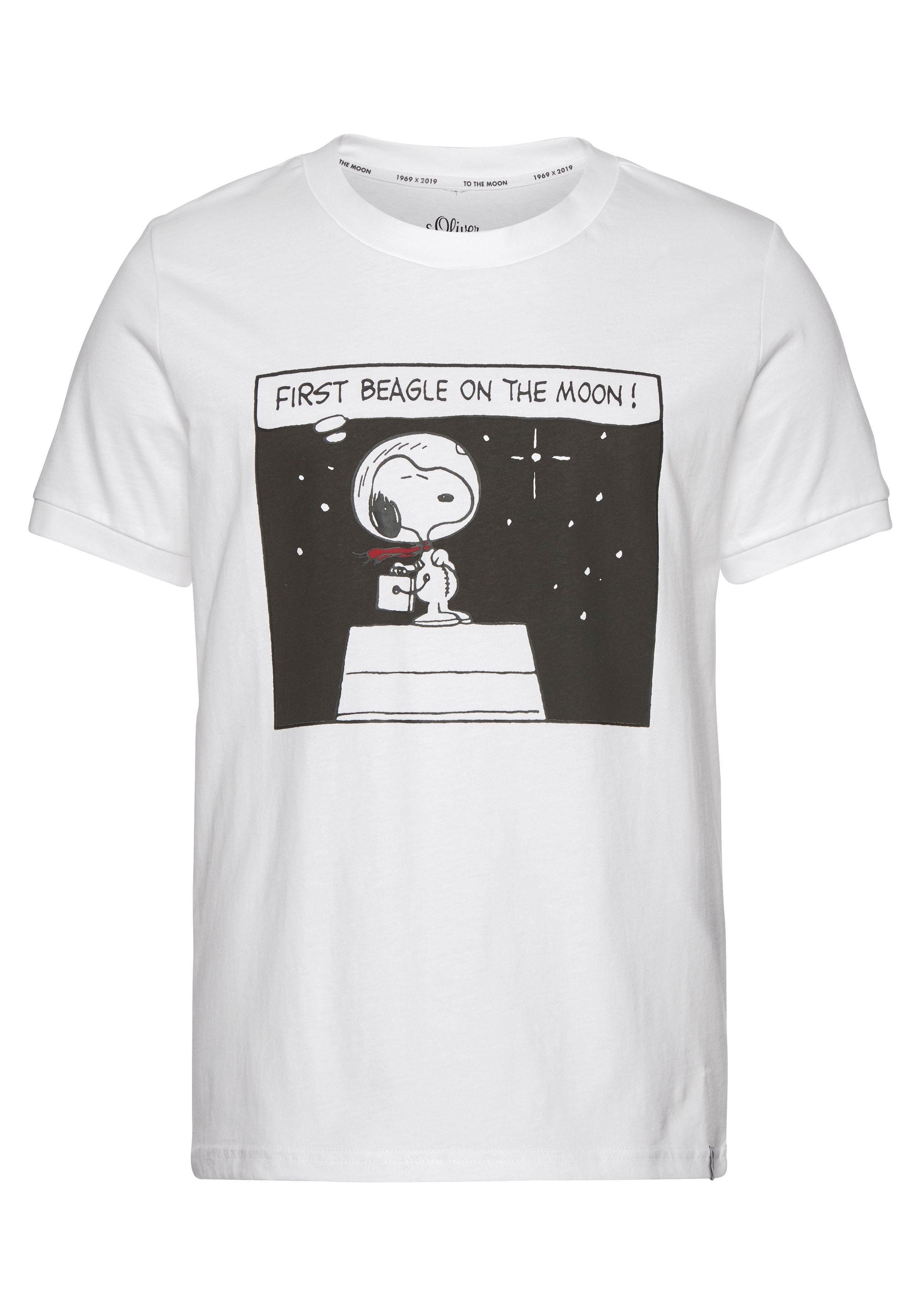 Image of s.Oliver T-Shirt, mit Snoopy Print bei Ackermann Versand Schweiz