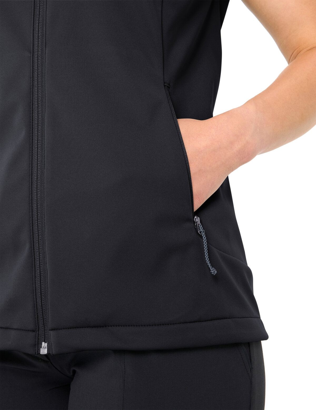 VAUDE Gilet softshell »Women's Everhike Softshell Vest« résistant au vent, surface déperlante, isolant thermique
